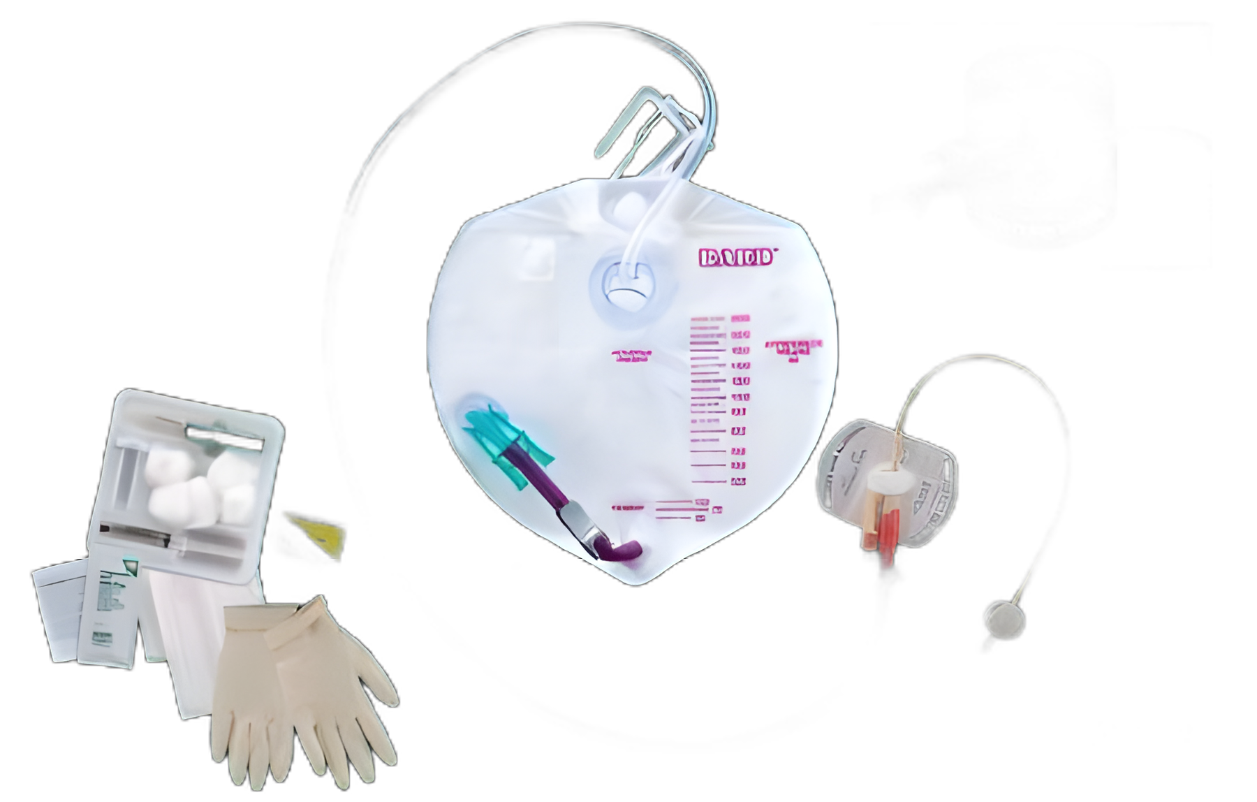 Indwelling Catheter Tray Advance Bardex® I.C. Foley 16 Fr.
