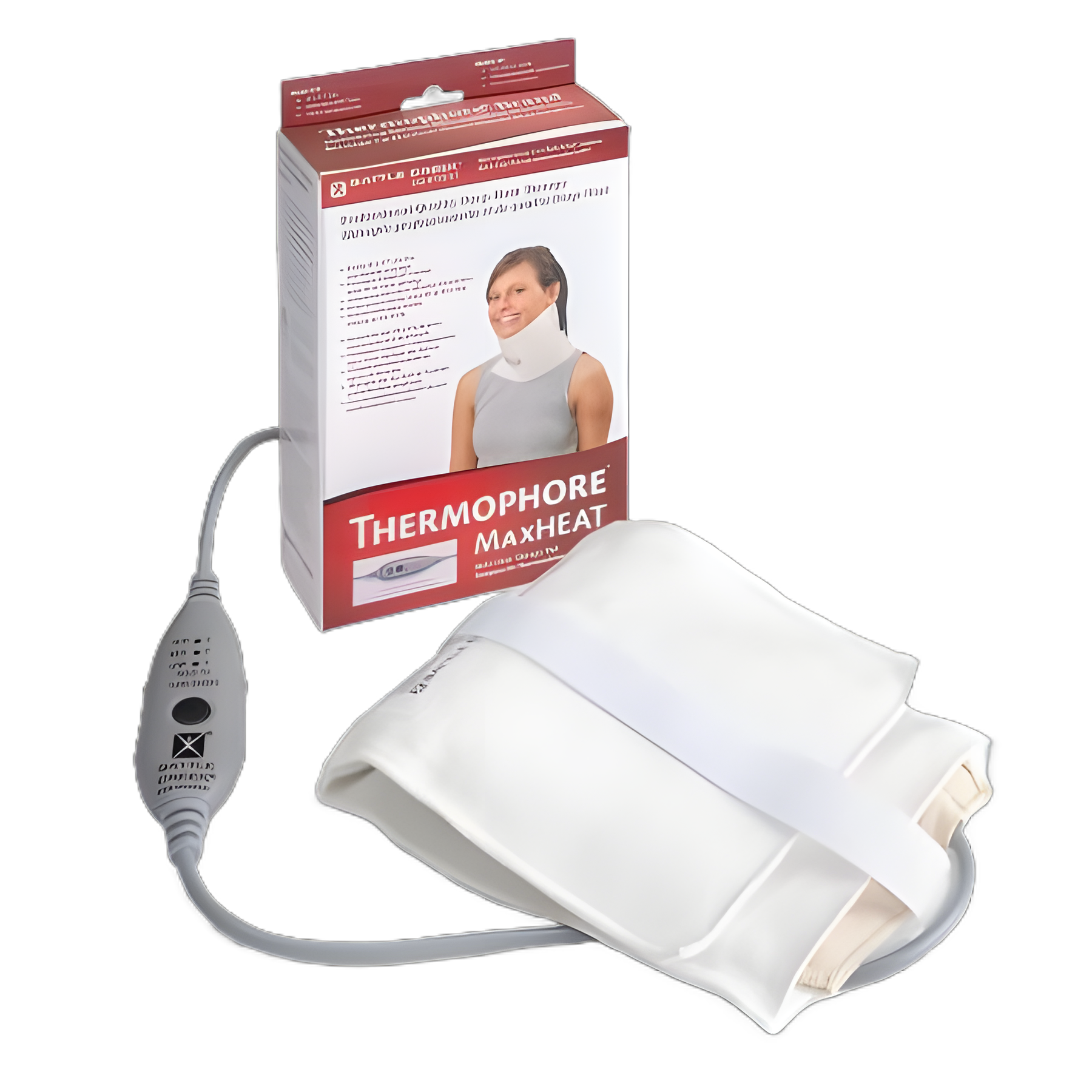Moist Heating Pad Thermophore® MaxHEAT™ Neck / Jaw / Sinus Petite Cotton Blend Cover Reusable