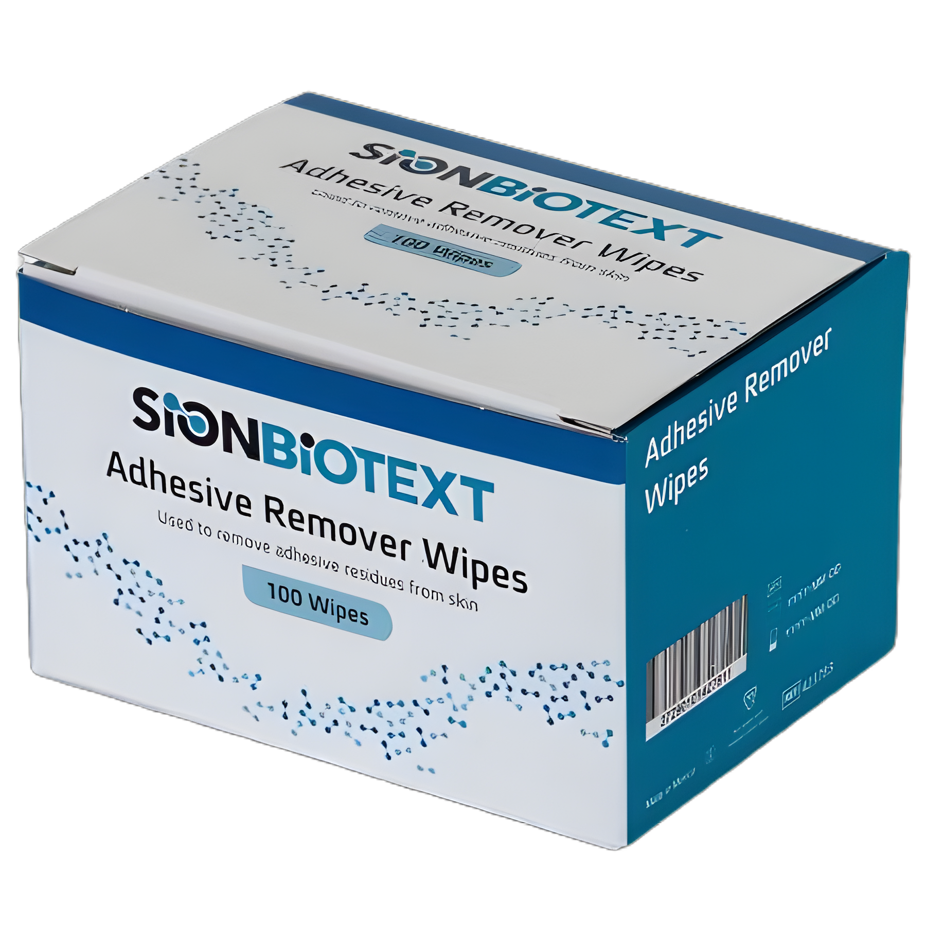 Adhesive Remover SionBiotext Wipe 100 per Box