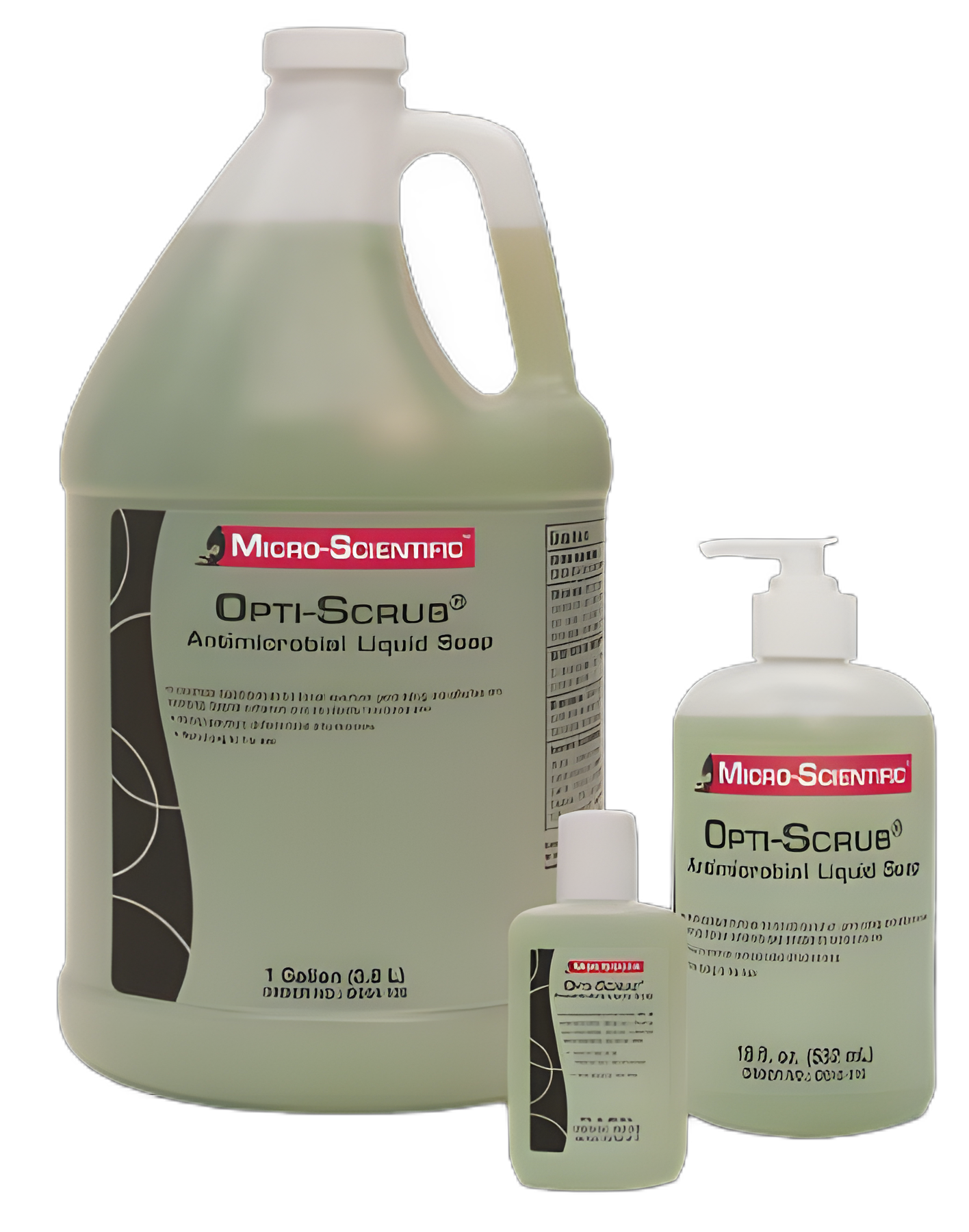 Opti-Scrub® Liquid Antimicrobial Soap 18 oz. - Effective Hand and Skin Cleanser