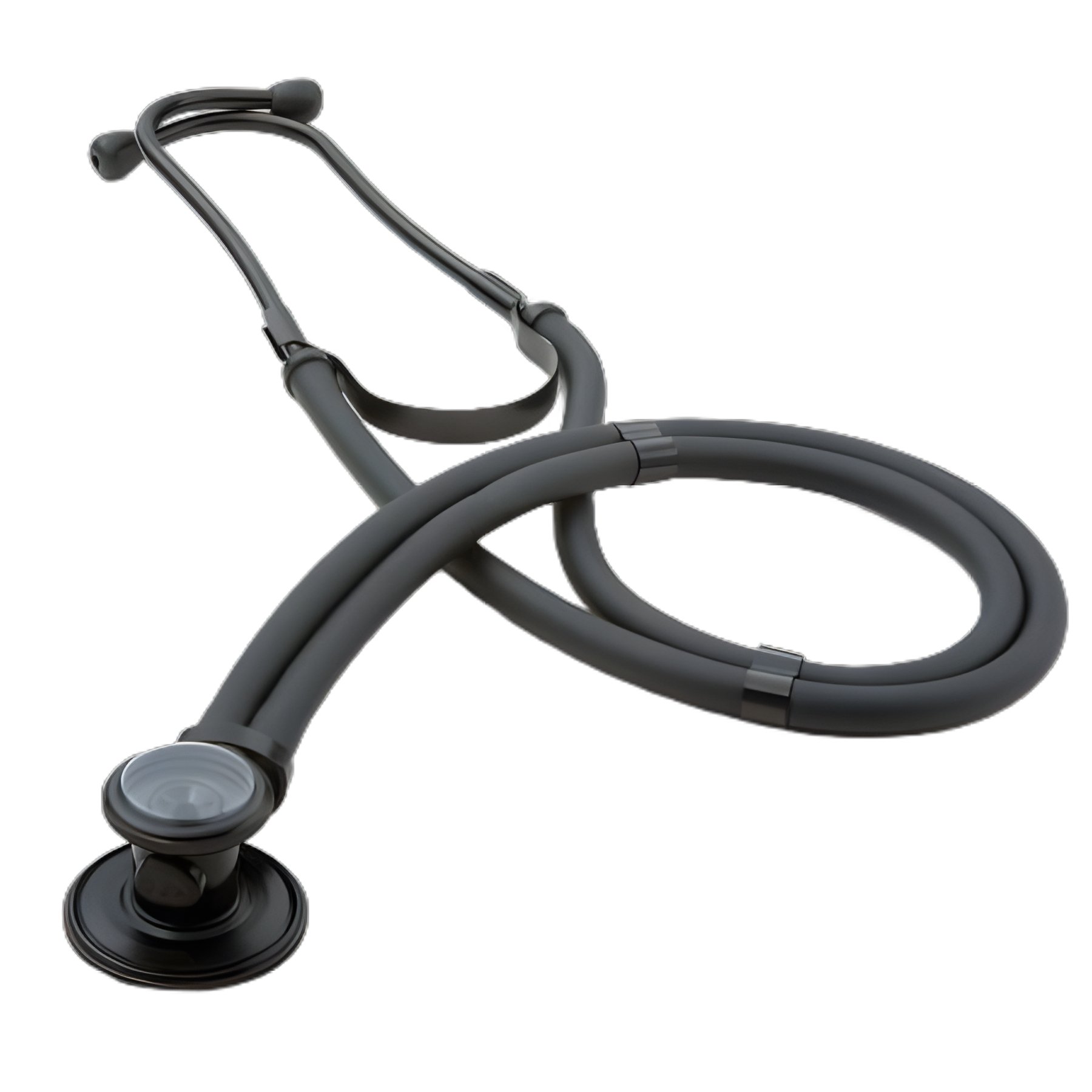 Sprague Stethoscope Adscope® 646 Black 2-Tube 22 Inch Tube Double Sided Chestpiece
