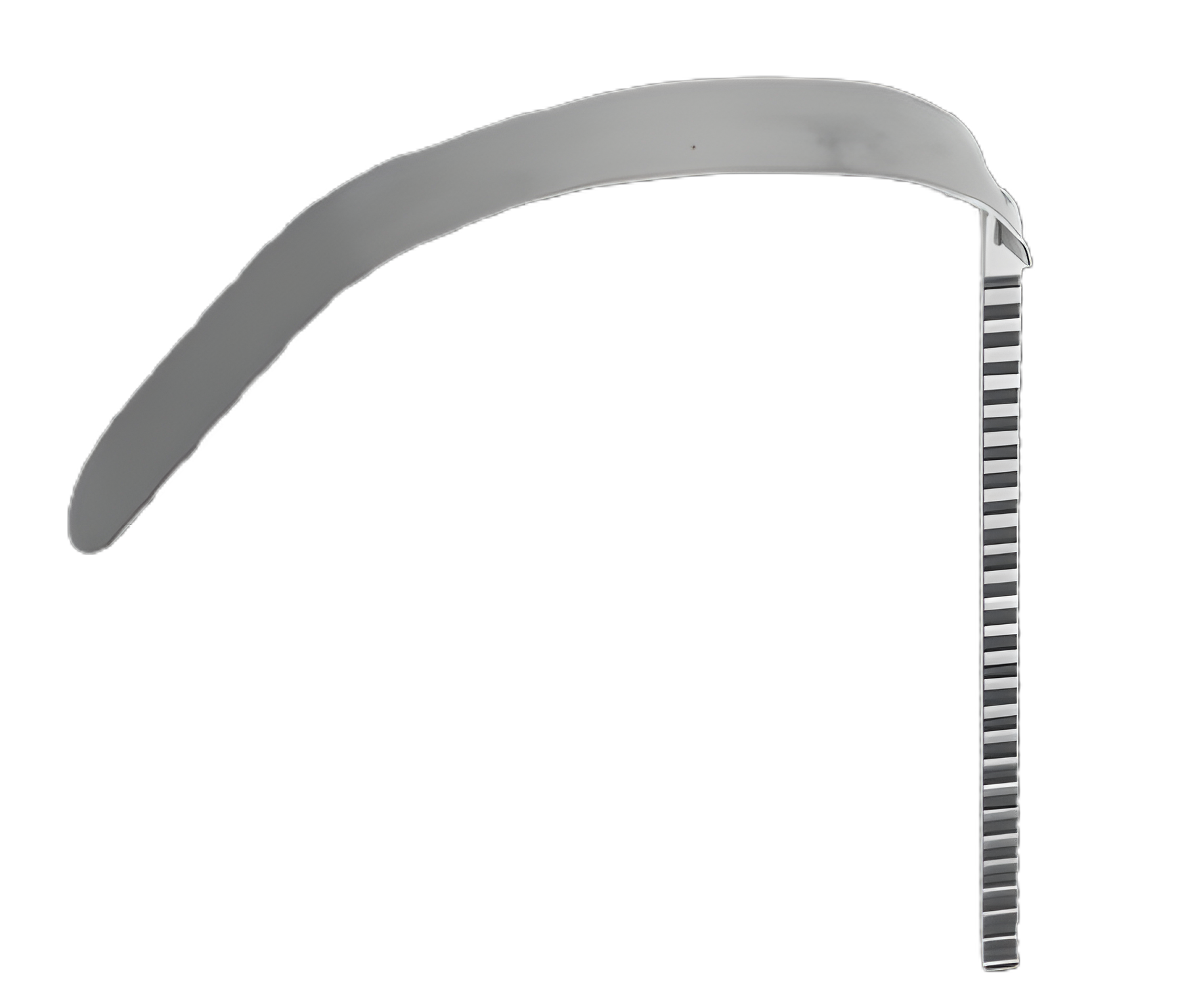 V. Mueller Malleable Stainless Steel Retractor Blade 3x6 Inch with Satin Finish