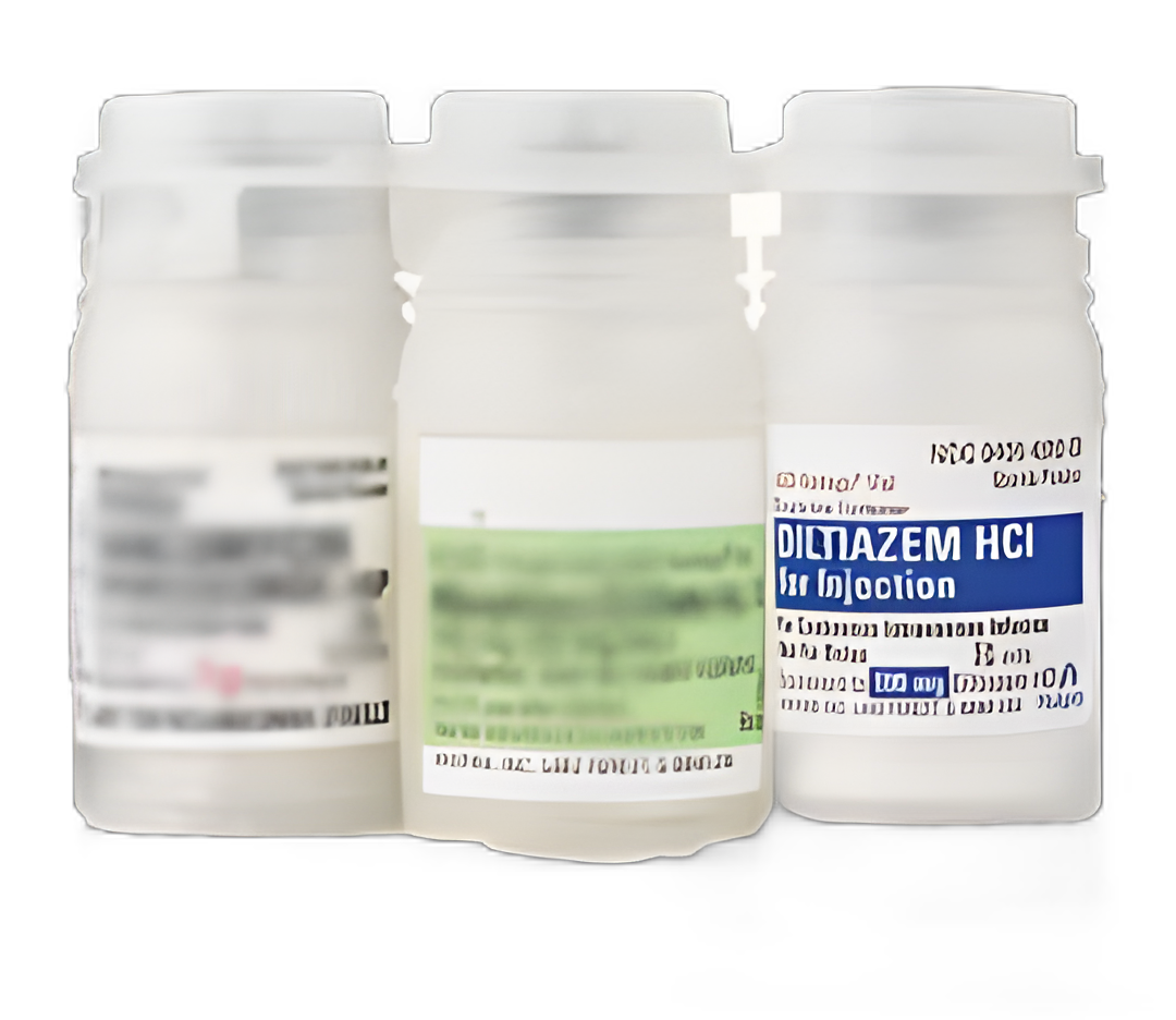 Diltiazem HCl 100 mg Injection Single-Dose Vial 15 mL - 00409435003