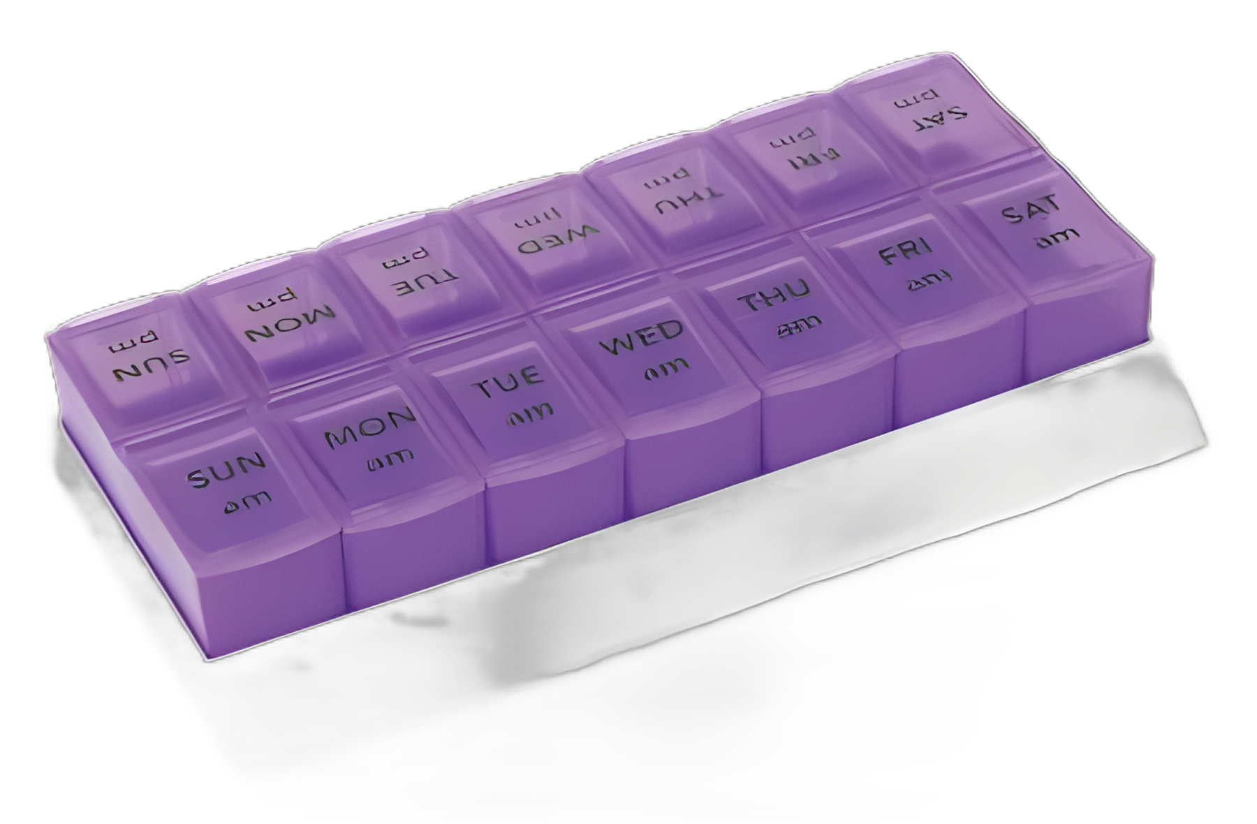 Apex-Carex 7-Day Twice Daily Pill Organizer