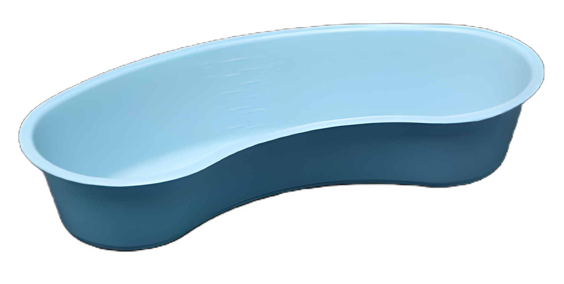 Emesis Basin Light Blue 700 cc Plastic Single Patient Use
