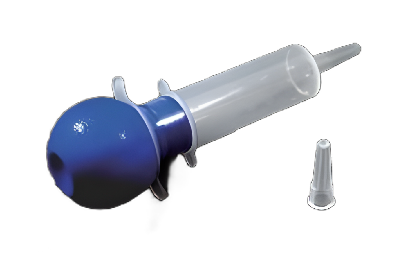 Irrigation Bulb Syringe AMSure® Plastic Form Fill Seal Package Sterile Disposable 2 oz.