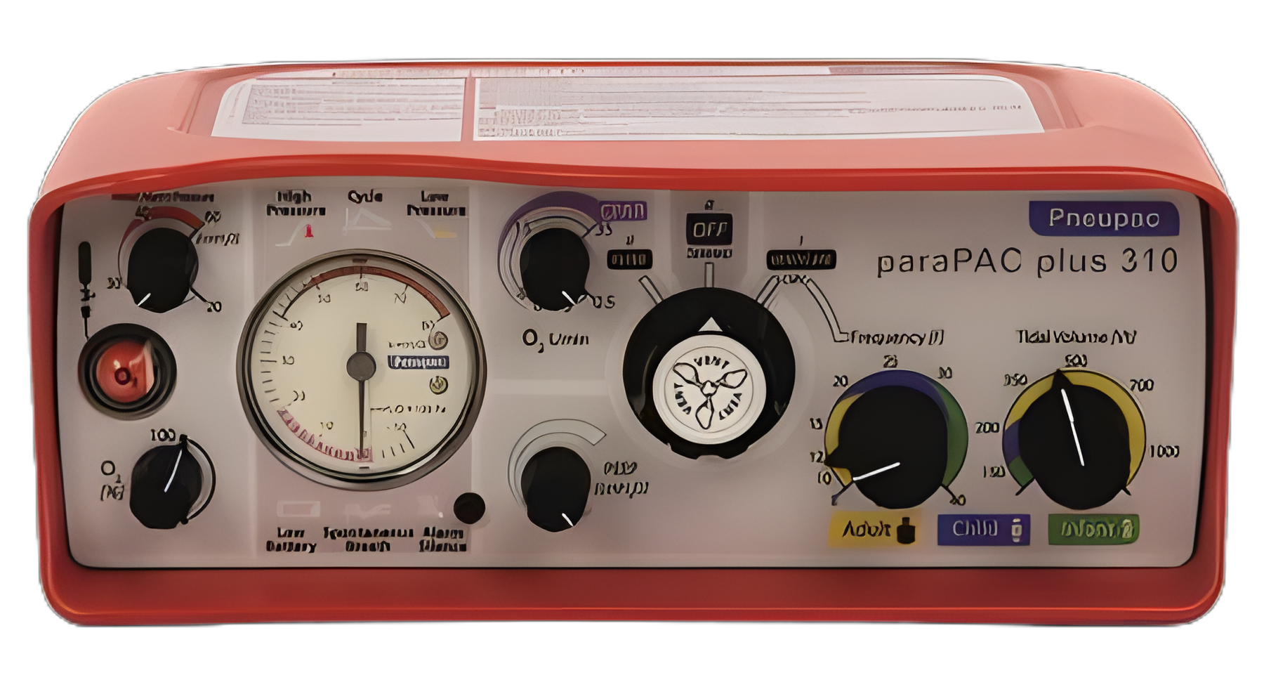 paraPAC plus™ Transport Ventilator Electric
