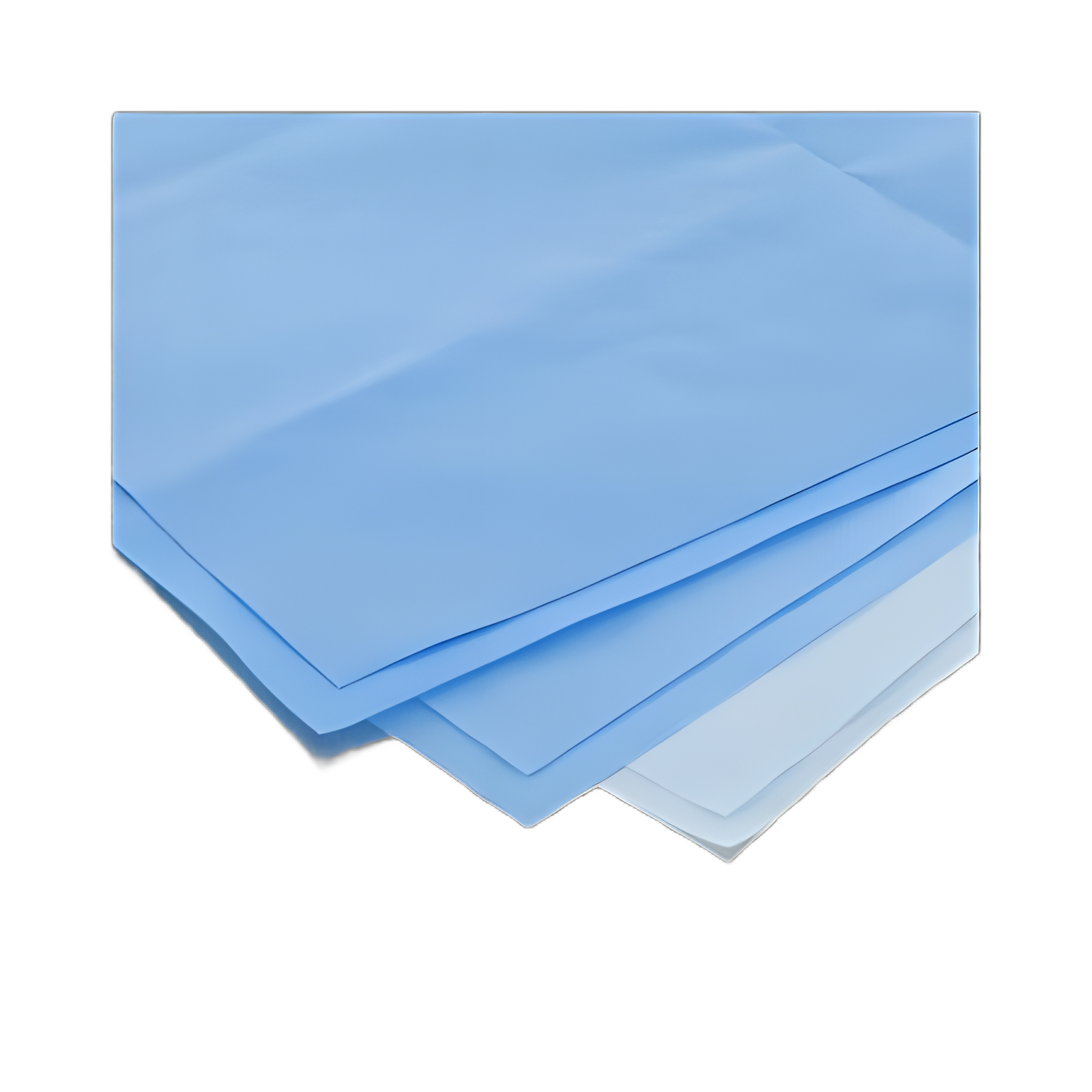 HALYARD* H400 Sterilization Wrap Medium Blue 45 X 45 Inch Single Layer SMS Polypropylene Steam / EO Gas