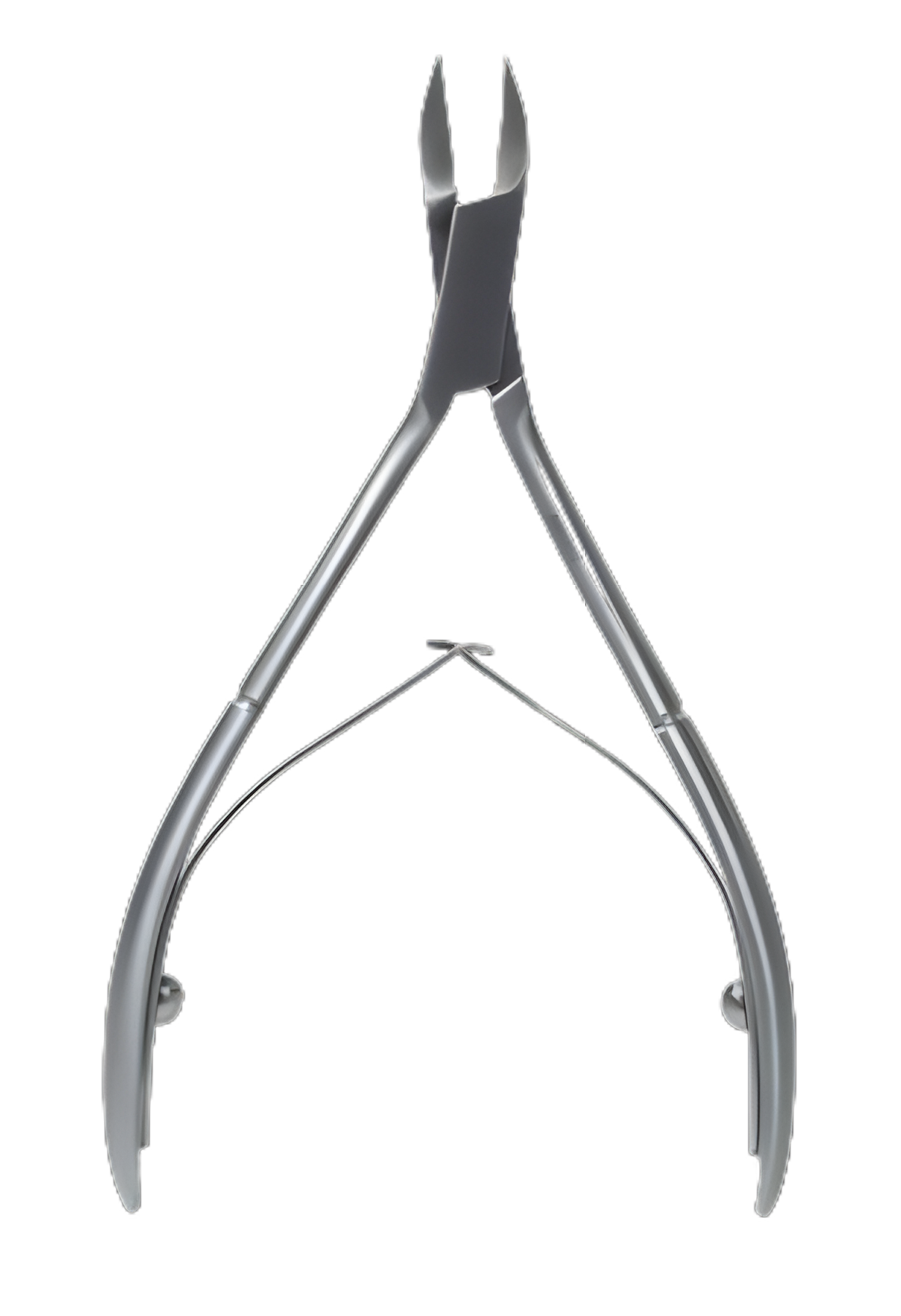 McKesson Argent™ Tissue / Cuticle Nipper - Angled Jaws, 11 mm x 4.5 Inch, Stainless Steel