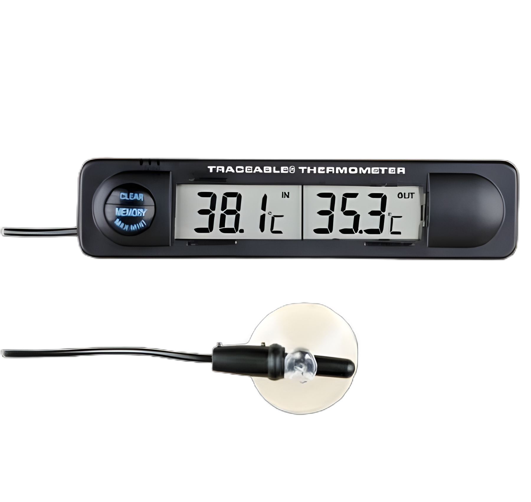Traceable® Digital Thermometer/Hygrometer with Alarm for Lab & Medical Use