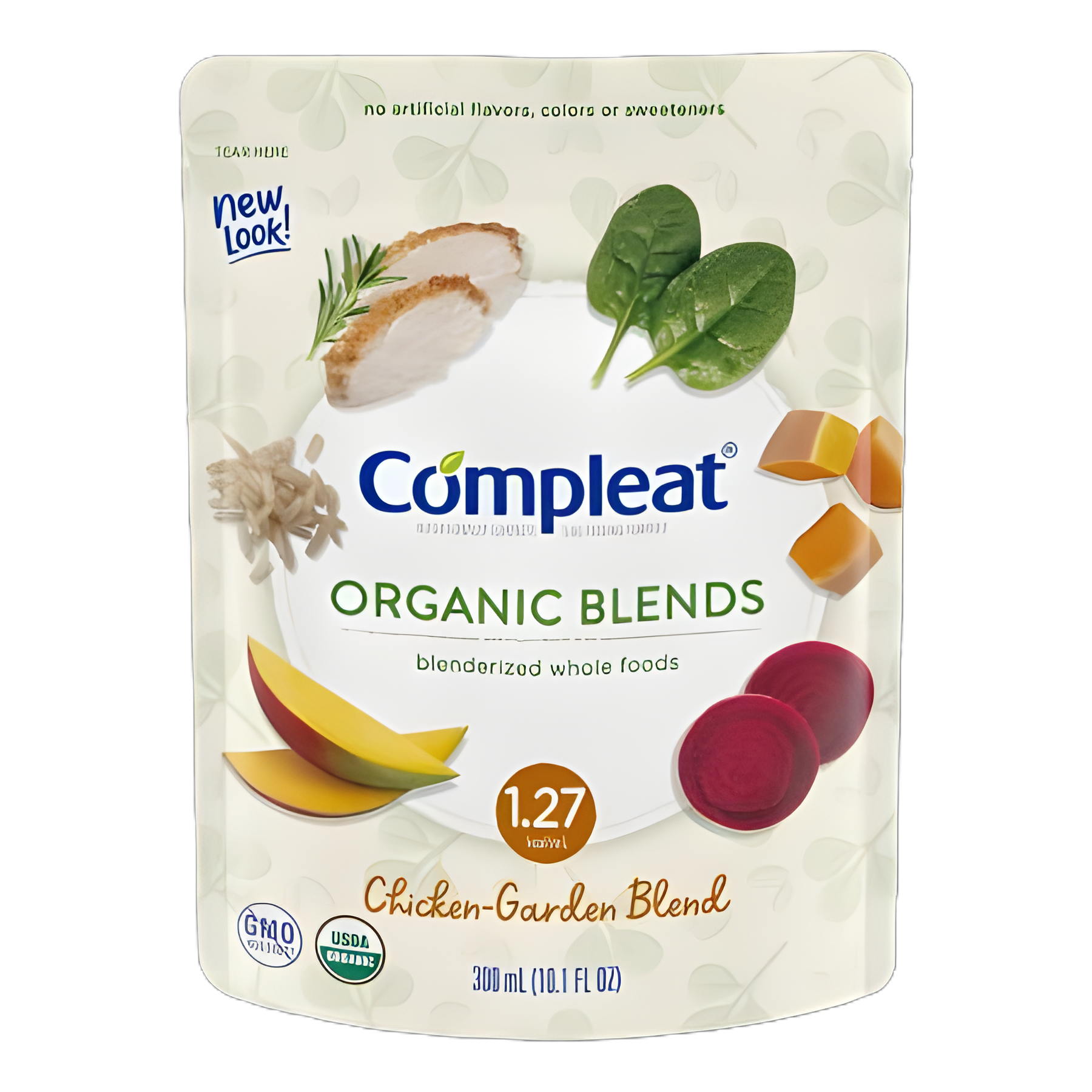 Compleat® Organic Blends Chicken-Garden Flavor Liquid Nutrition 10.1 oz. Pouch