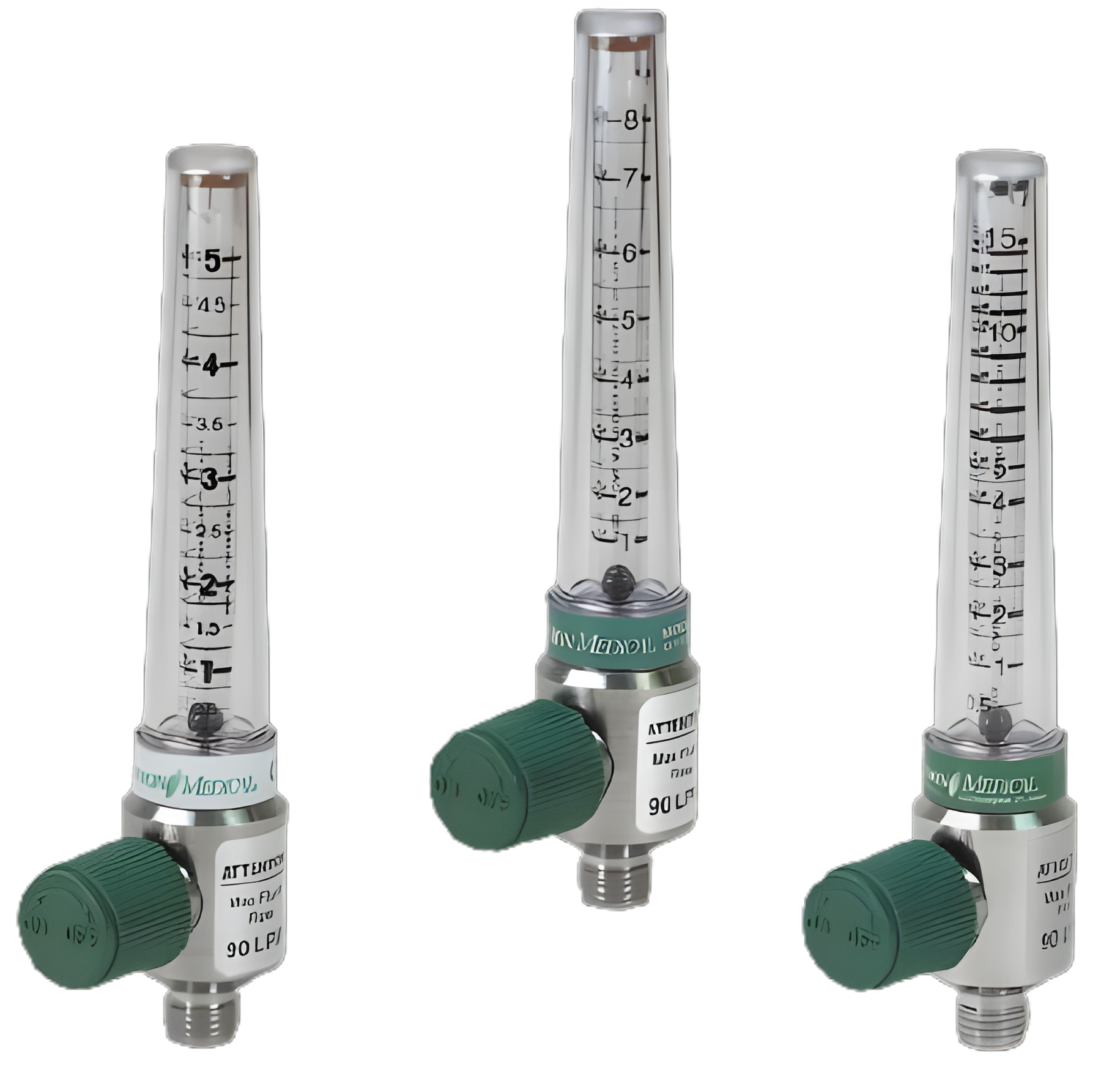 Precision Medical Chrome Flowmeter for Accurate Gas Flow Measurement