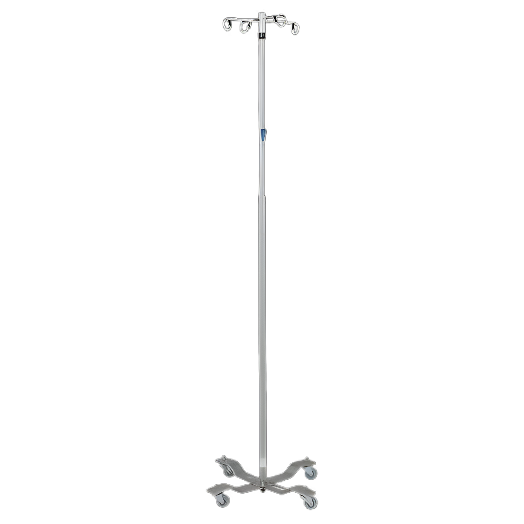 IV Stand Floor Stand Blickman Built™ 4-Hook 4 Caster, 2 Inch Swivel