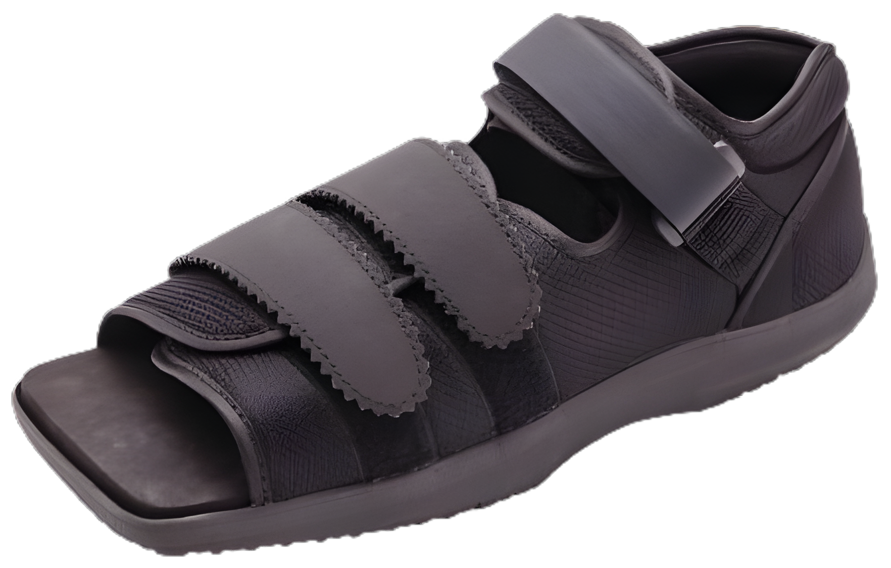 Ossur Square Toe Post-Op Shoe for Men - Small, Black