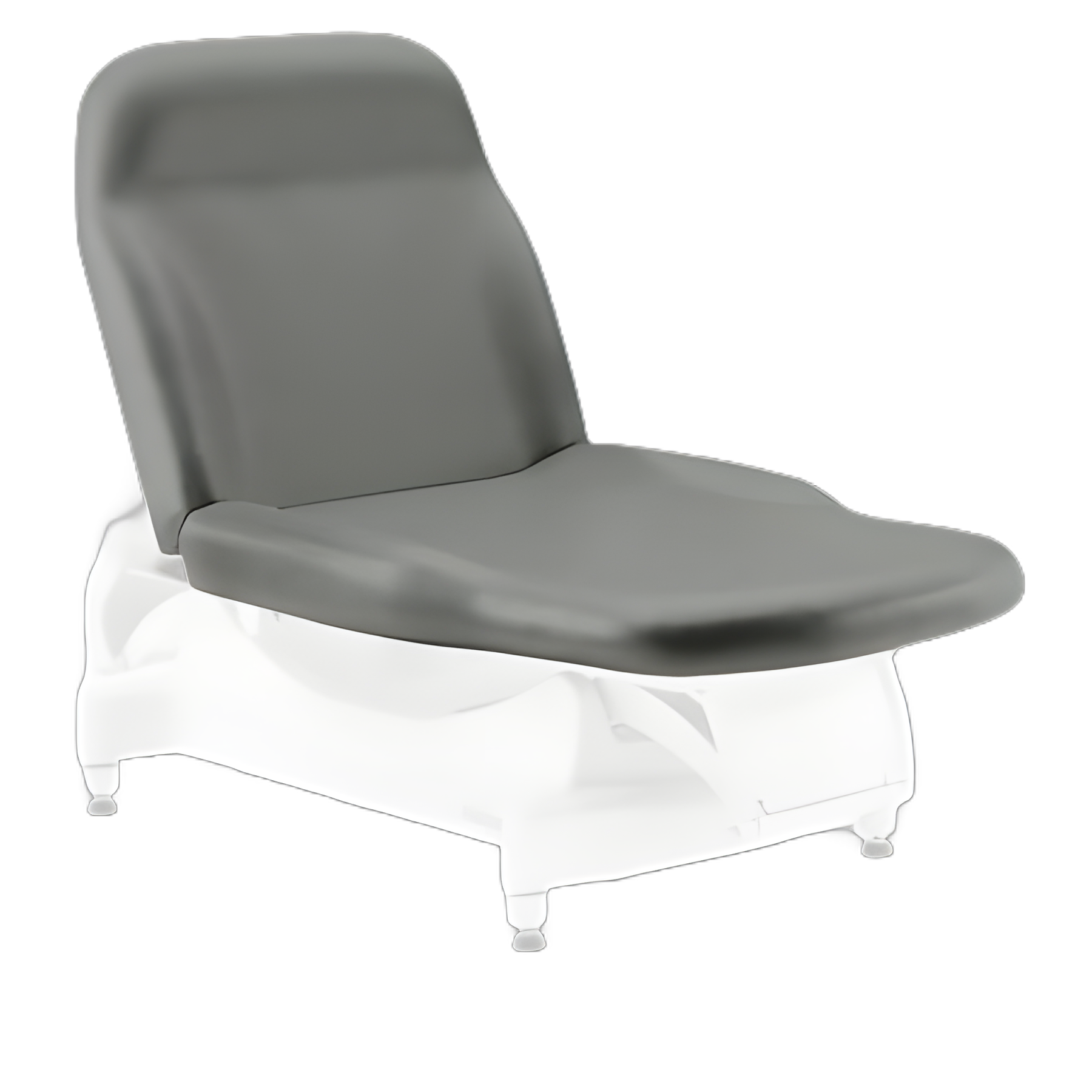 Ritter® 244 Lunar Gray Upholstery Top for Bariatric Treatment Tables