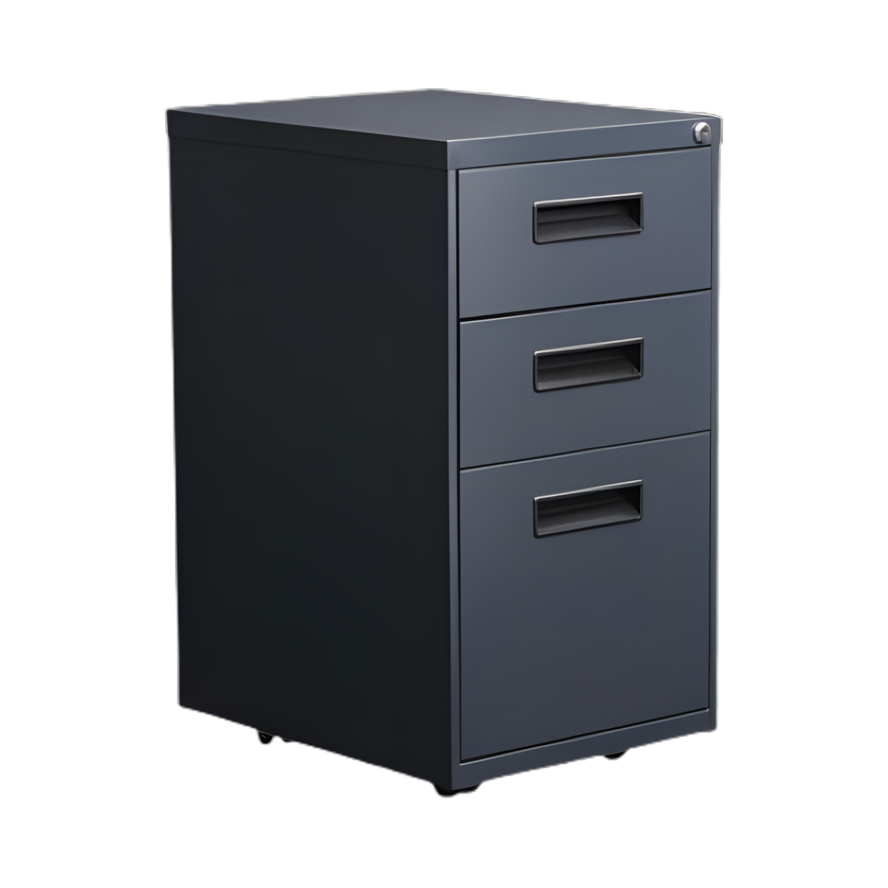 Alera 3-Drawer File Pedestal for Medical Offices, Legal/Letter, Charcoal