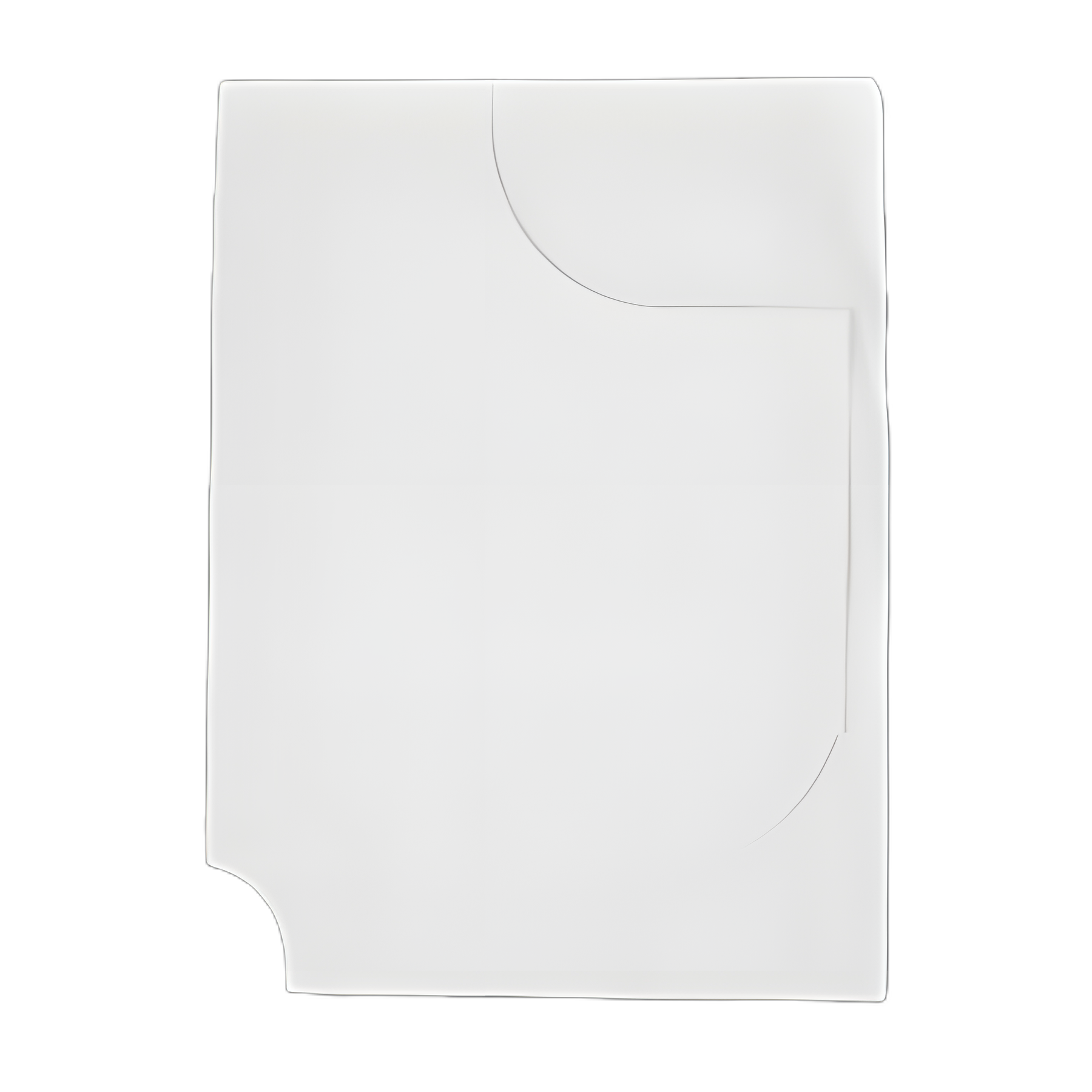 Exam Cape McKesson White Front / Back Opening Without Closure Unisex - 18-856