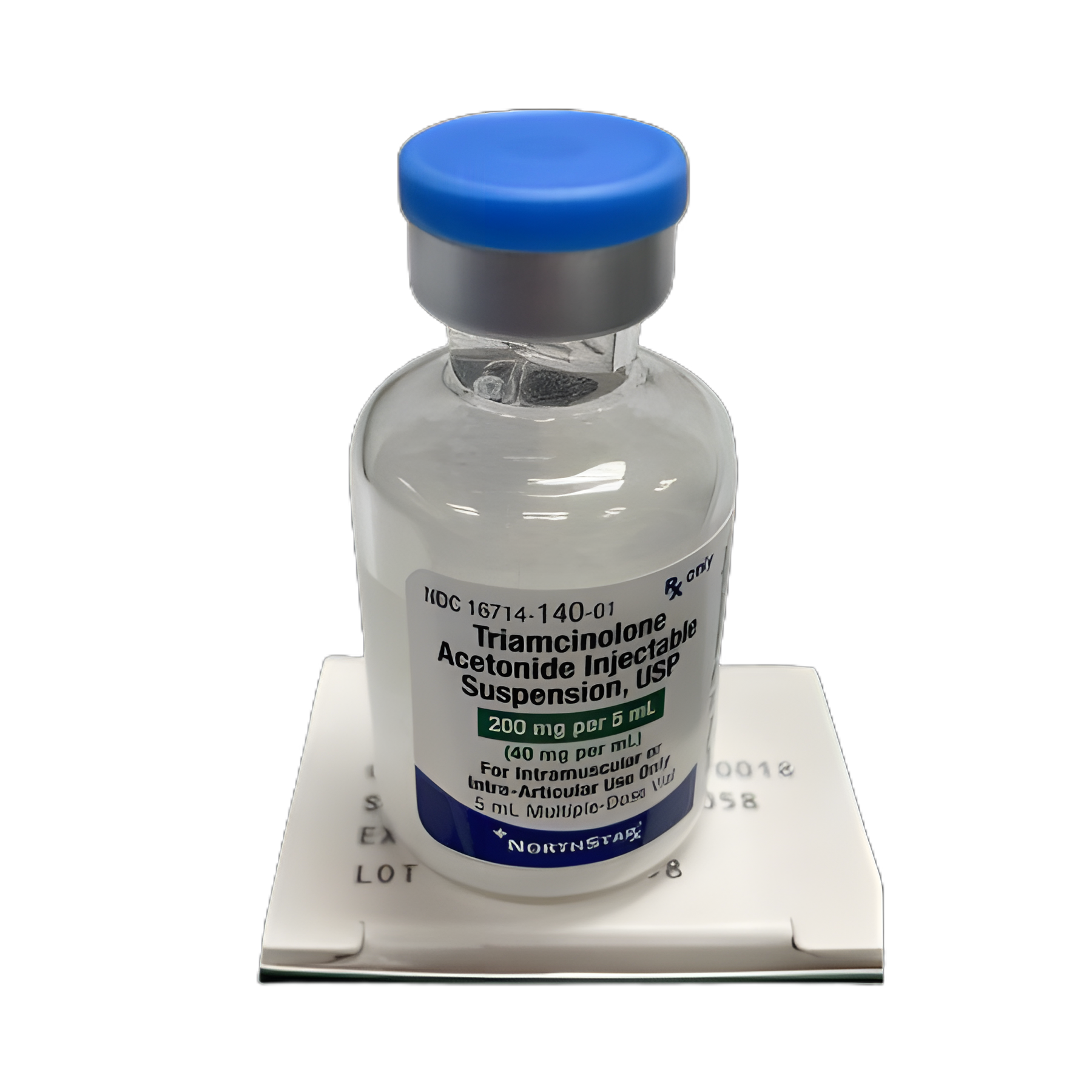Triamcinolone Acetonide Injection 40 mg/mL, 5 mL Vial - NorthStar Generic for Kenalog®-40