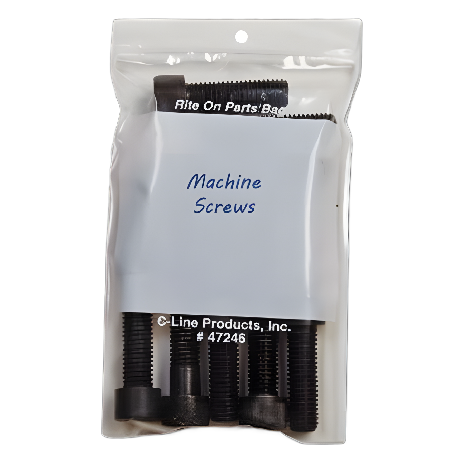 Write-On Poly Bags, 2 mil, 4" x 6", Clear, 1,000/Carton
