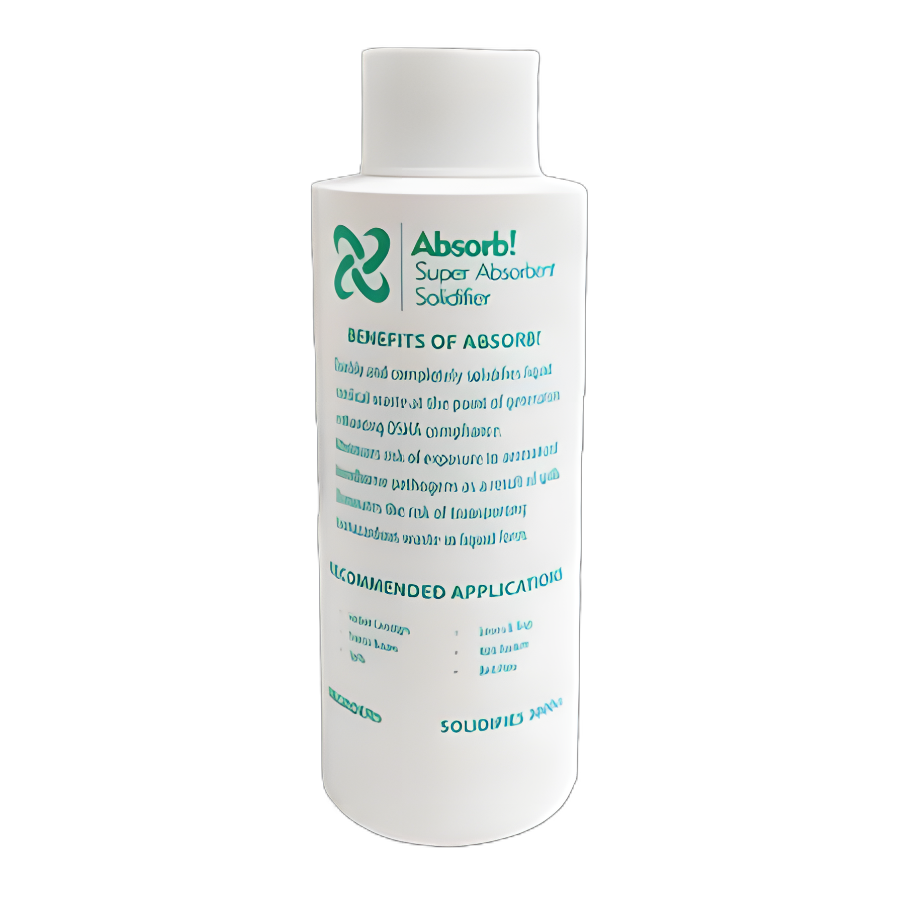 Spill Control Solidifier Absorb! 1,200 cc Bottle 23.5 oz.