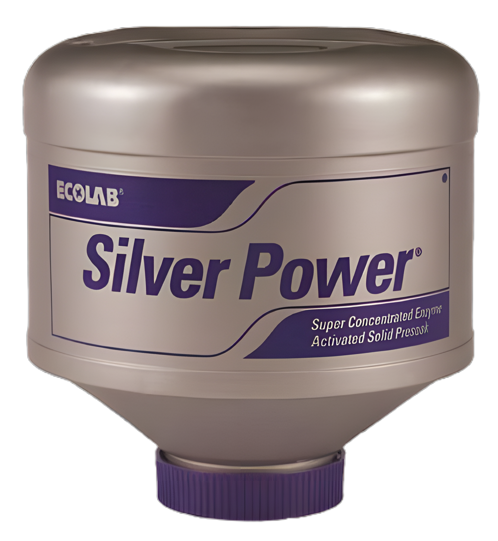 Dish Detergent Solid Silver Power® 8 lbs. Bottle Capsule Citrus Scent