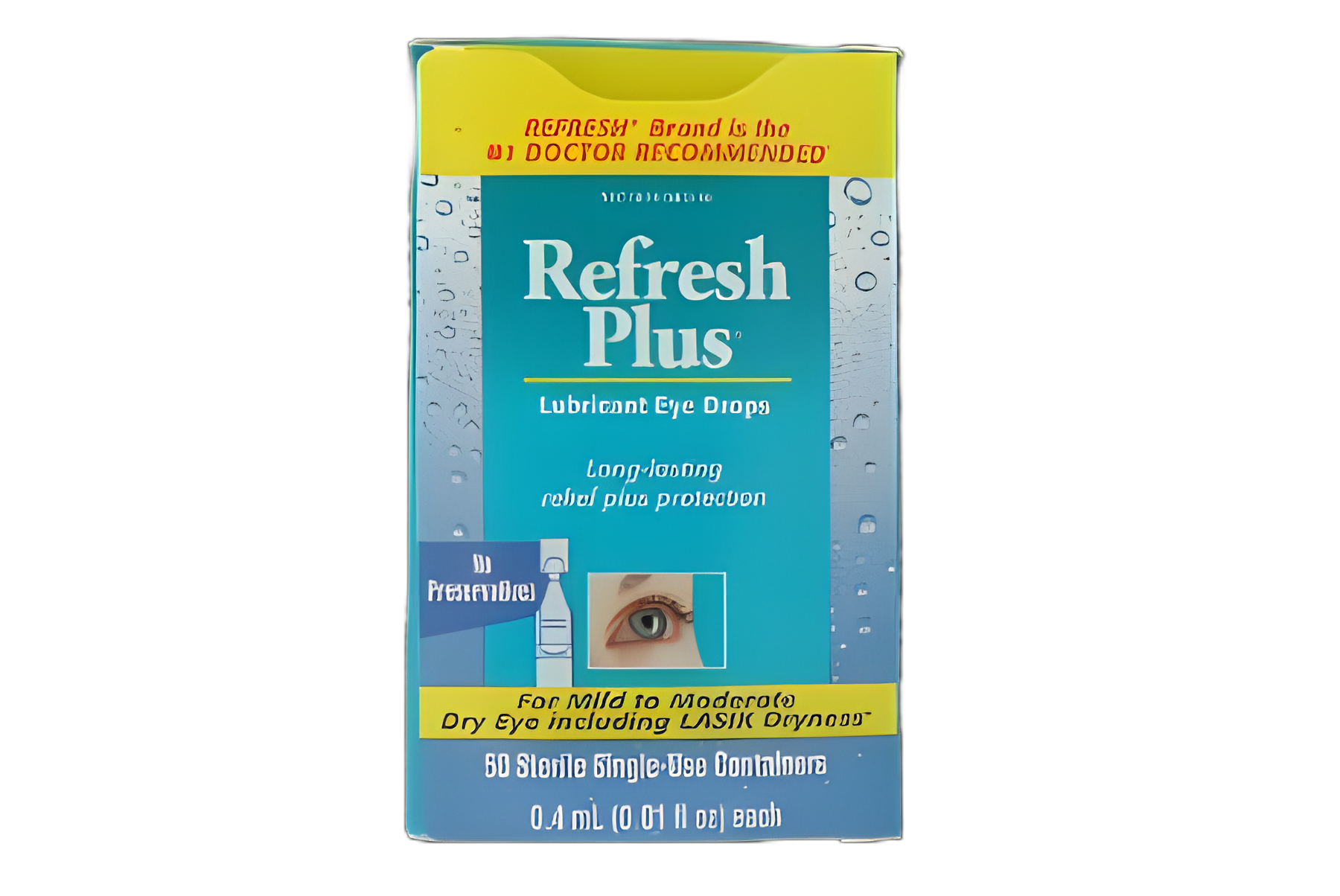 Eye Lubricant Refresh Plus® 0.01 oz. Eye Drops - 00023040350
