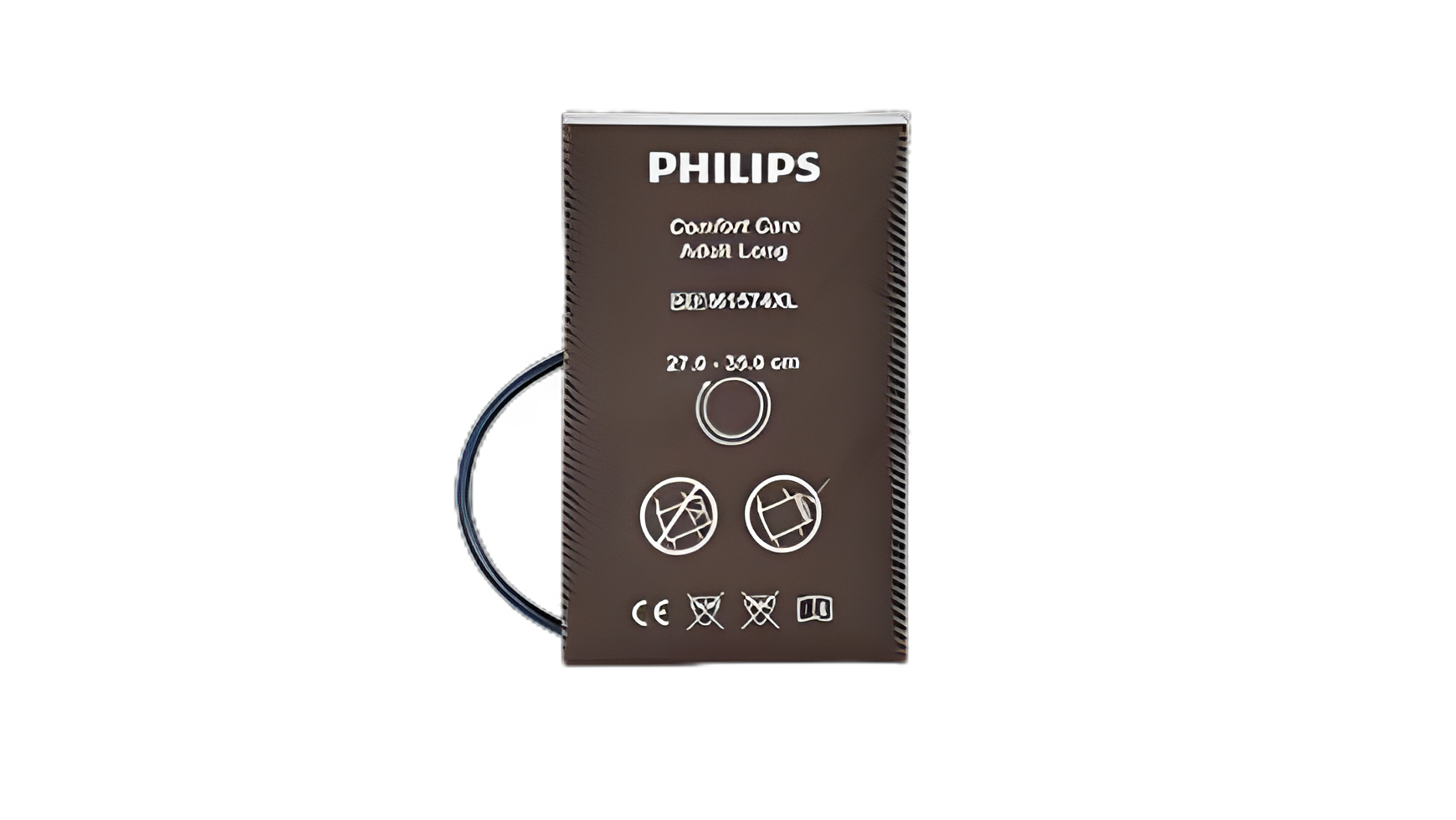 Philips™ Reusable Blood Pressure Cuff for Adults - Long, Nylon, 27 to 35 cm