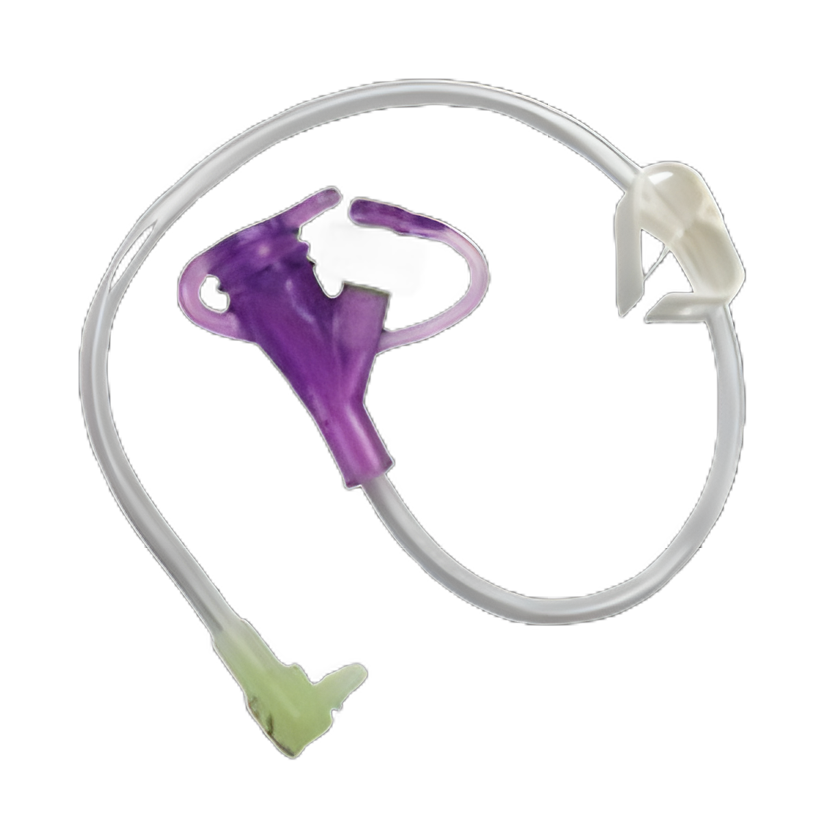 Gastric Extension Set with Purple Hybrid Y-Port G-JET® 12 Inch by Applied Medical Technology