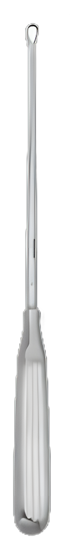 Centurion Sims Uterine Curette 11 Inch, Sharp Teardrop Loop, Stainless Steel