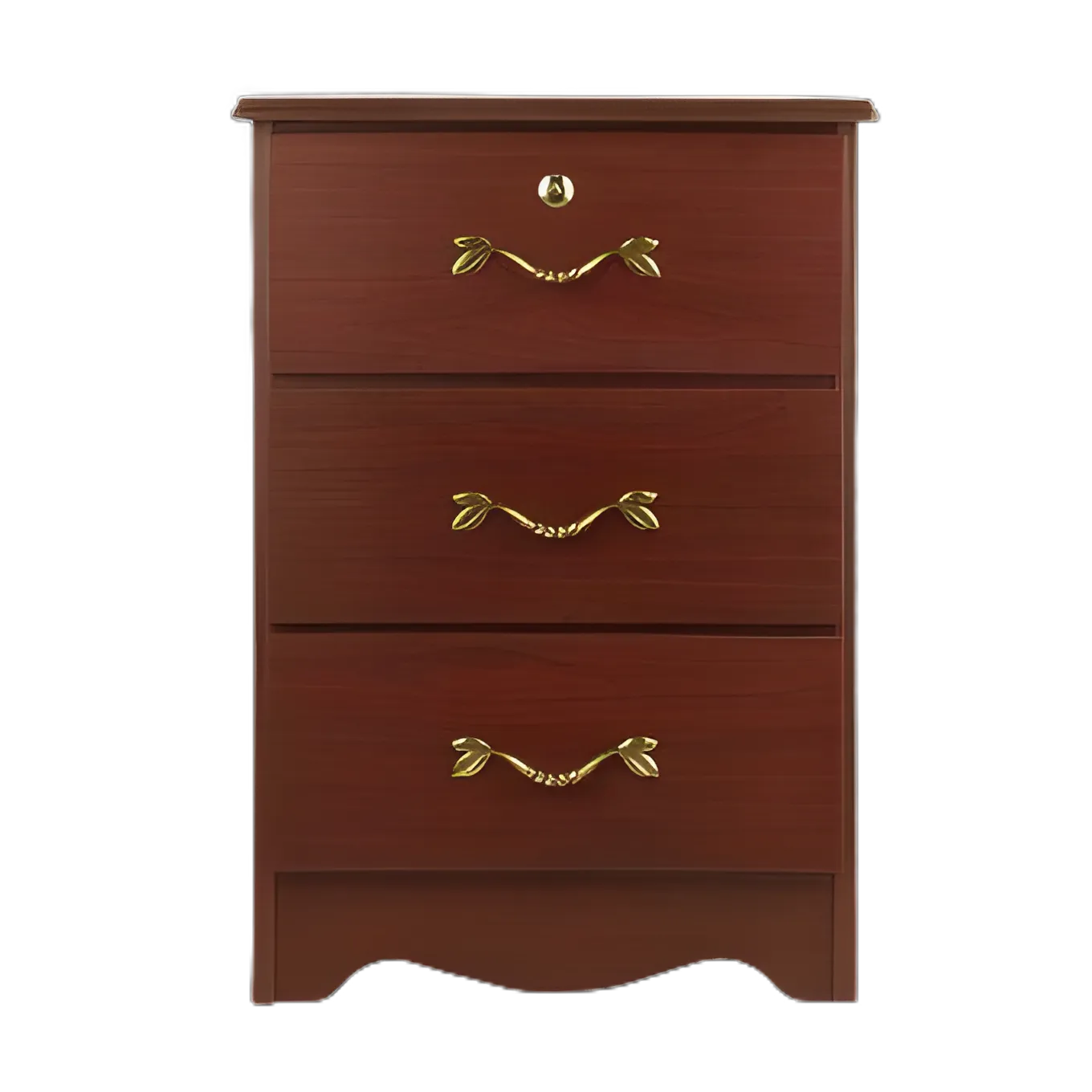 Bedside Cabinet Beaufort 21 W X 30 H X 19 D Inch 3 Drawers