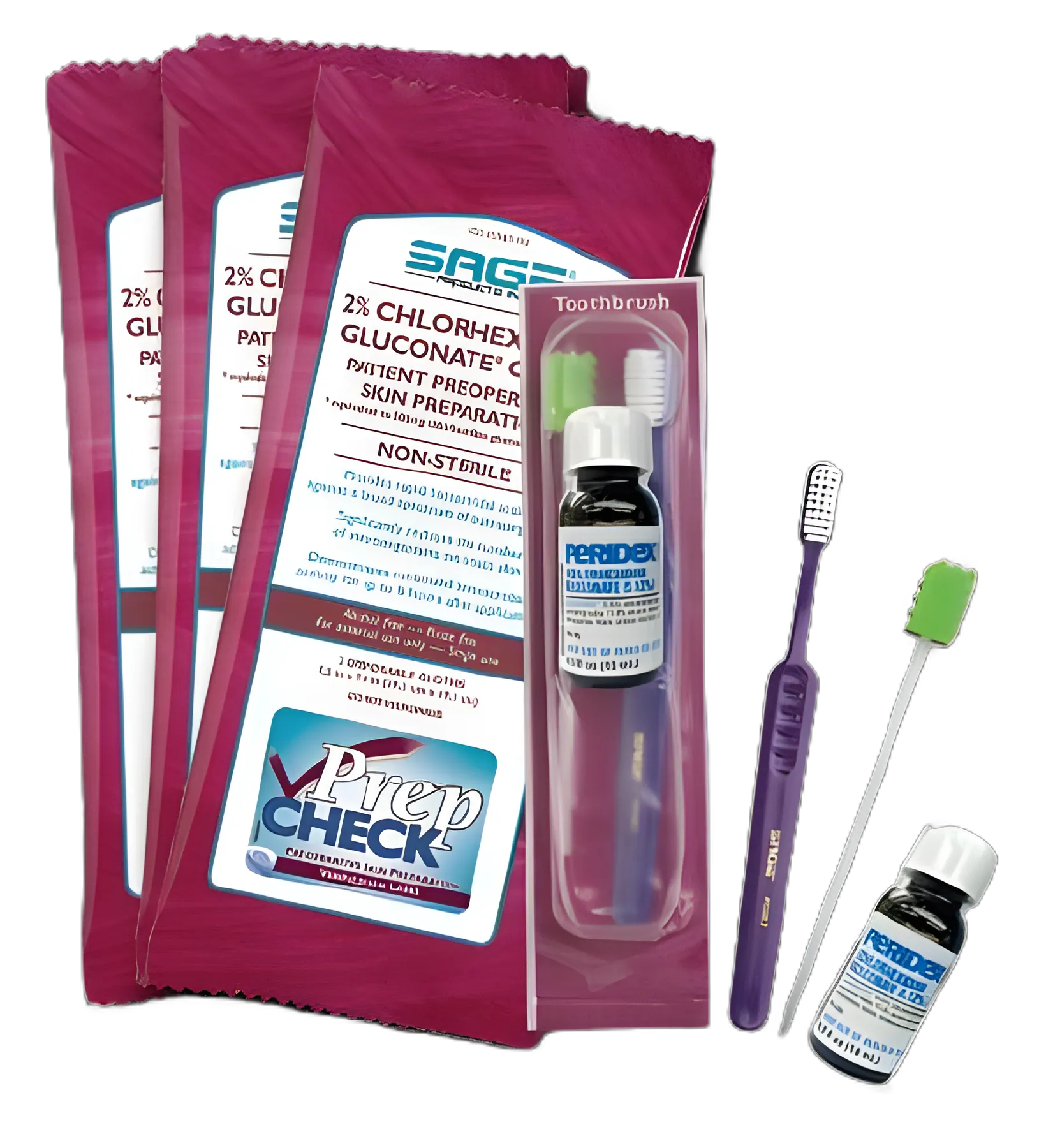Preoperative Oral and Skin Cleansing Kit NonSterile