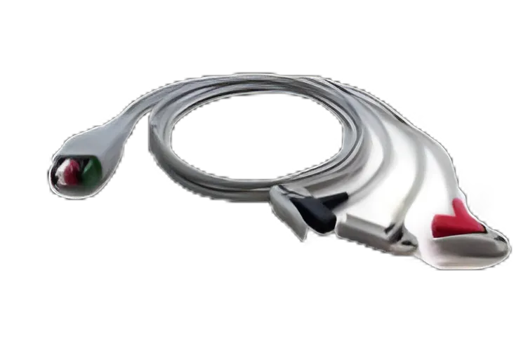Mobility ECG Wire 36 Inch, 5-Leads, Pinch Leads, Reusable for Various Patient Monitors