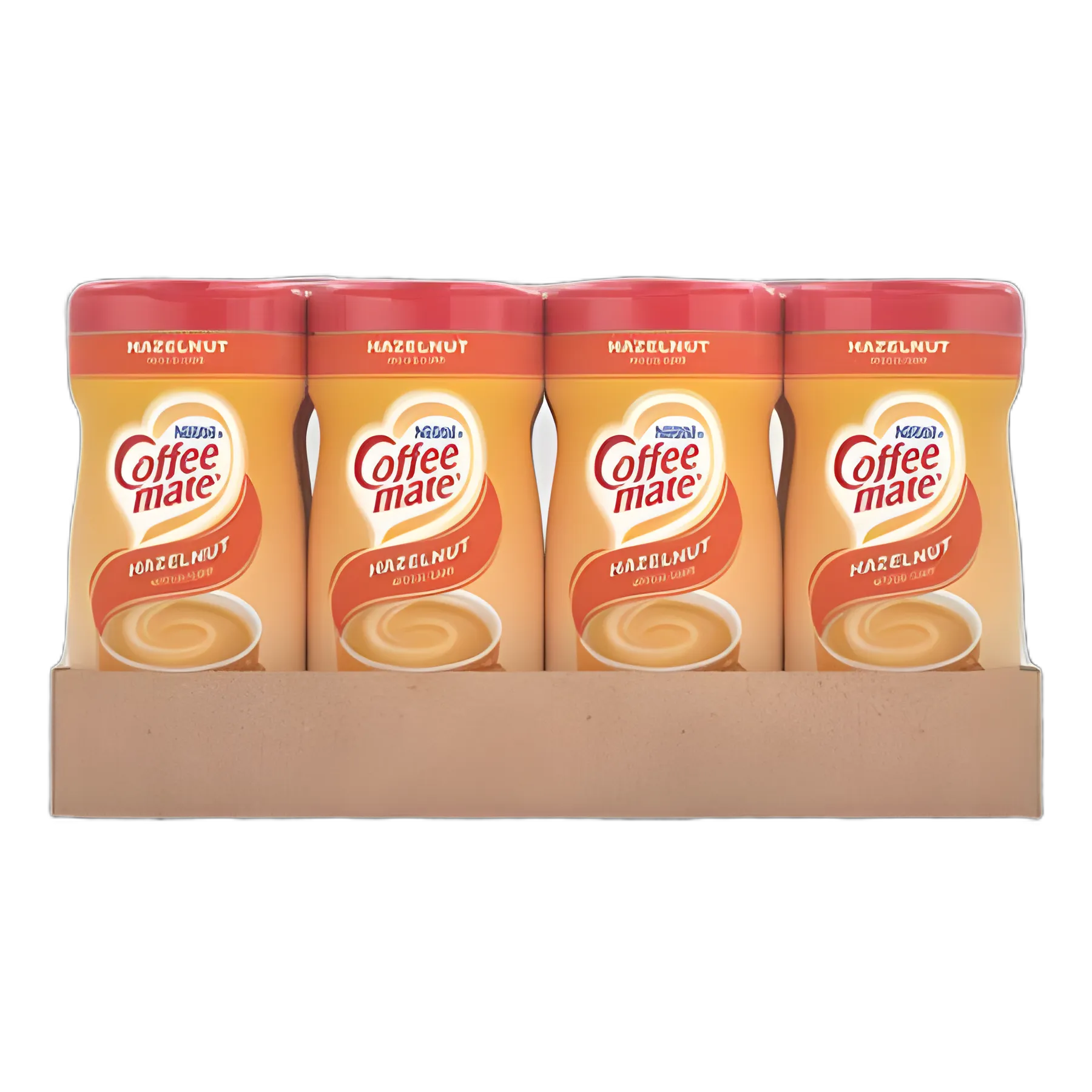 Non-Dairy Hazelnut Powdered Creamer, Lactose-Free, 15 oz - 12 Pack