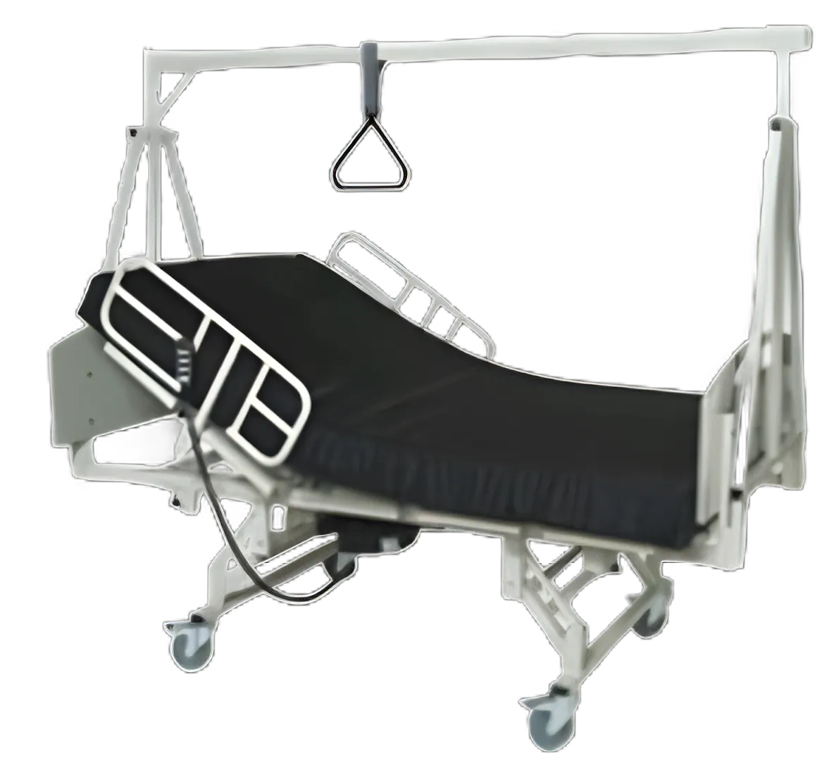 Electric Bariatric Bed Maxi Rest 4054 Series Institutional High-Low 80 to 88 Inch Length Pan Deck 3 Function 16 to 29-1/2 Inch Height Range