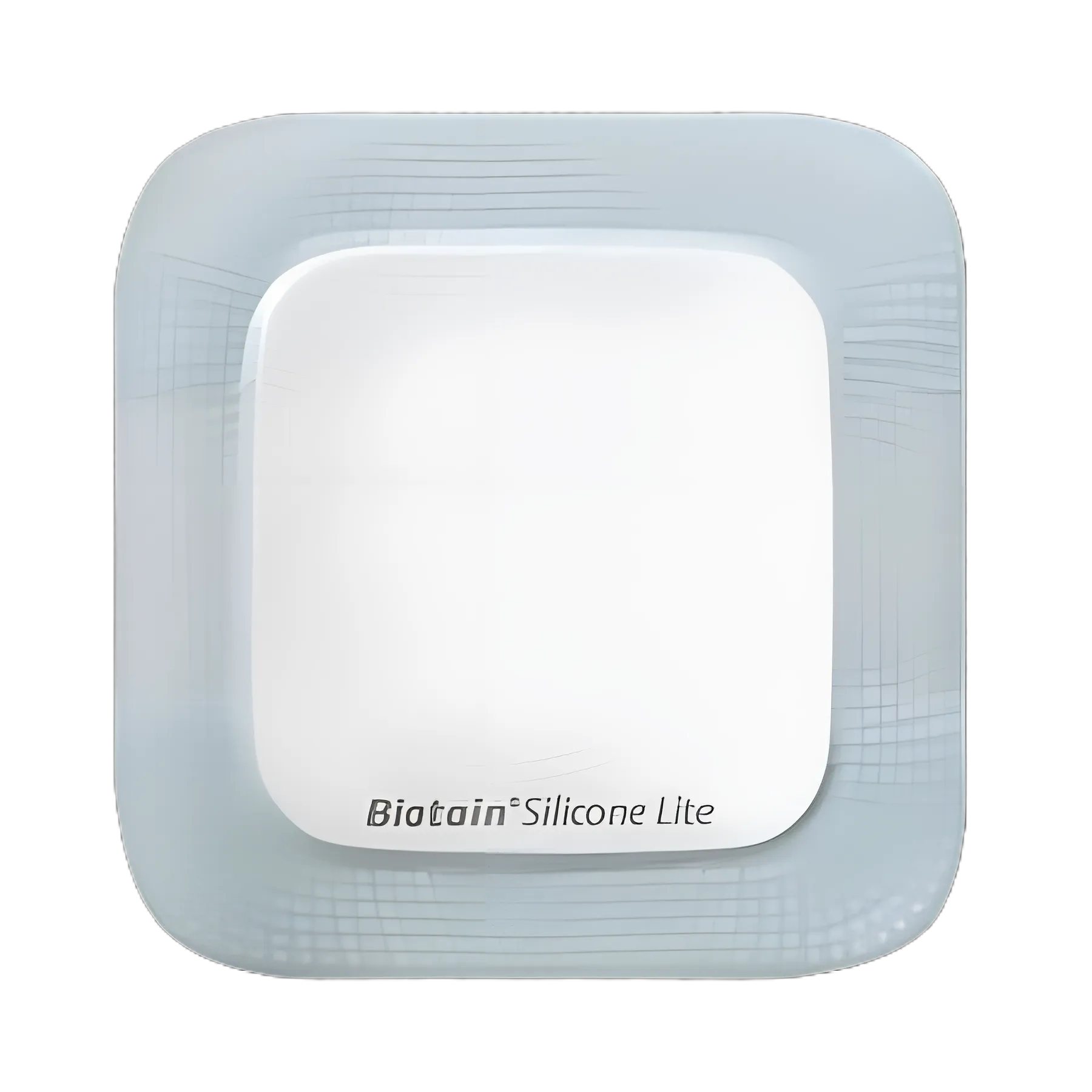 Biatain Silicone Lite Thin Foam Dressing 2x2 Inch Square Sterile with Silicone Adhesive