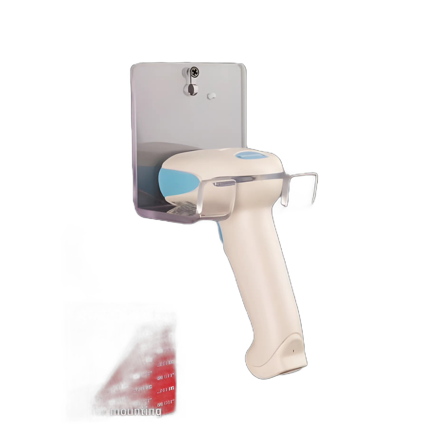 Poltex BARCODE-T PETG Barcode Scanner Holder for Clinical Laboratories