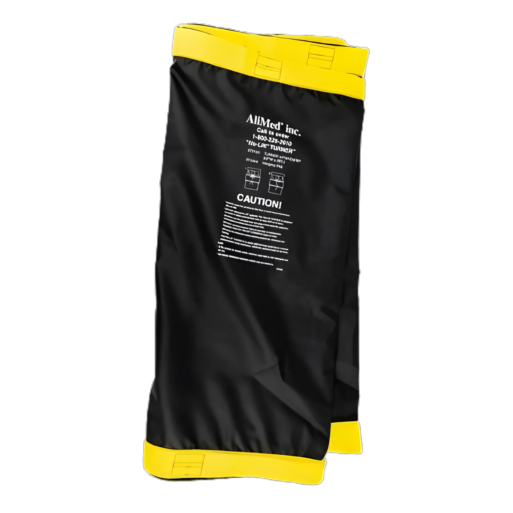 Patient Turner AliMed® No Lift Turner™ Black / Yellow 29 X 52 Inch 2 Handles - 081555580
