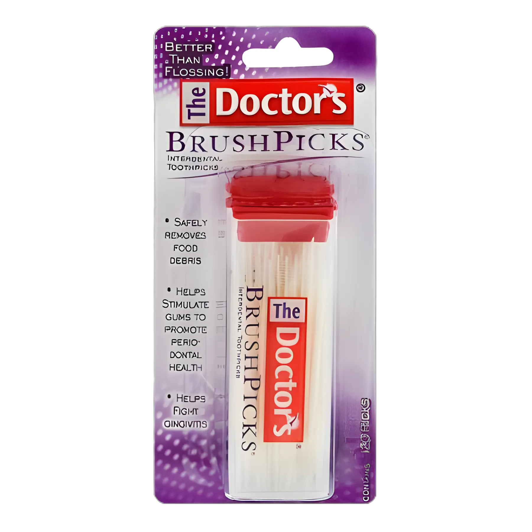 Interdental Toothpick Doctor's® BrushPicks® Unflavored