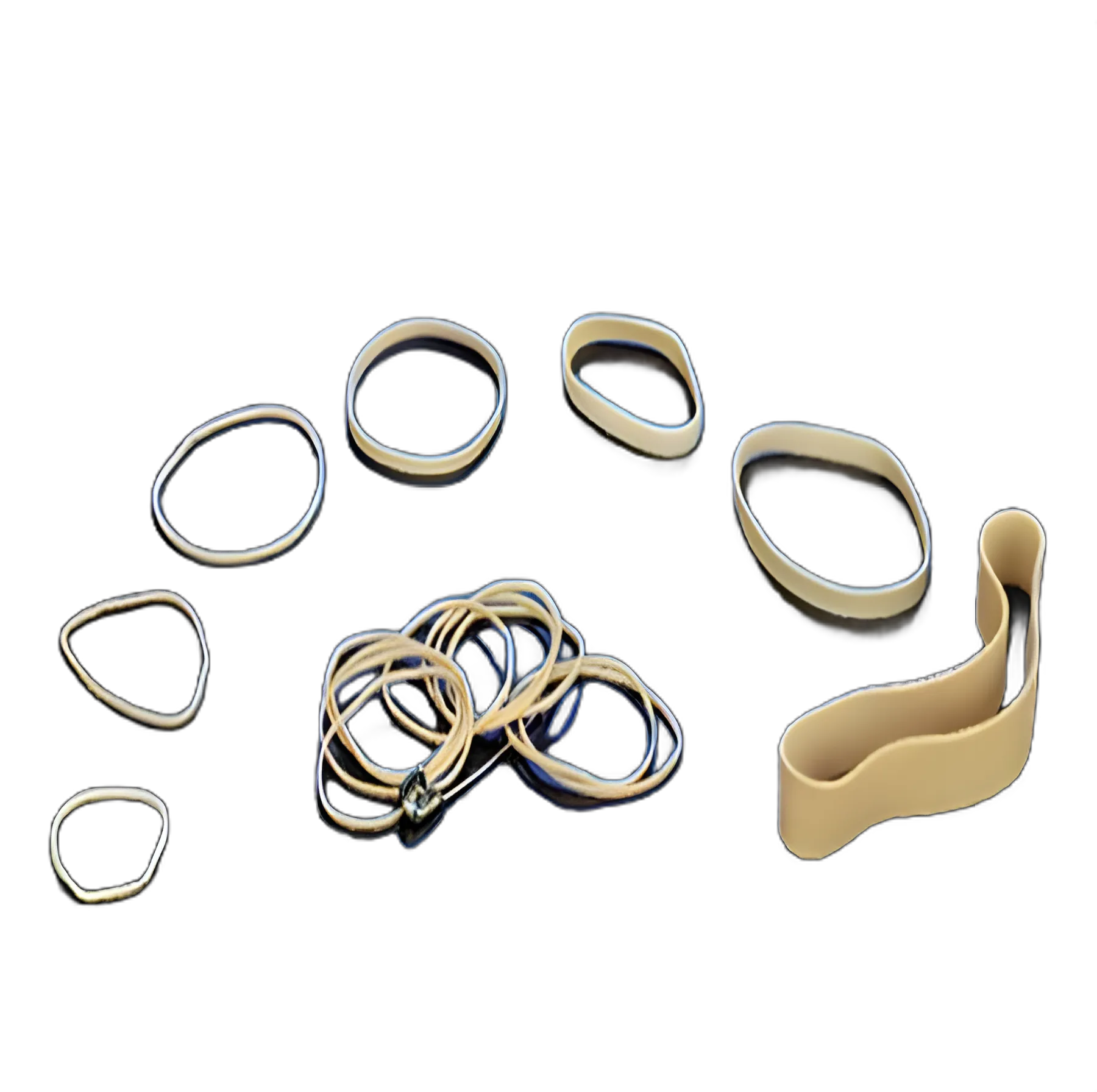Rubber Band 1/8 X 3-1/2 Inch Sterile