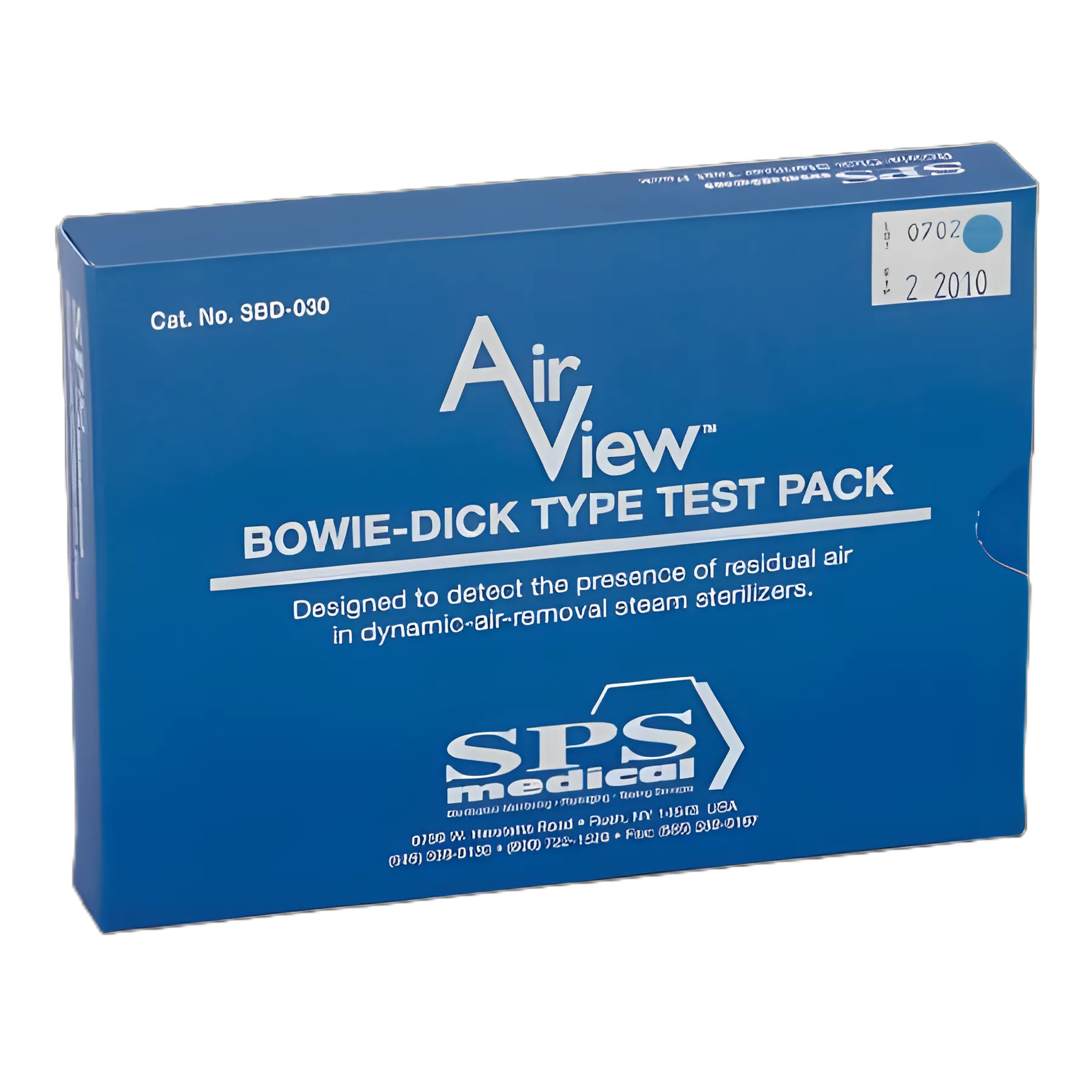 AirView™ Sterilization Bowie-Dick Test Pack Steam 4-5/8 X 6-1/4 Inch