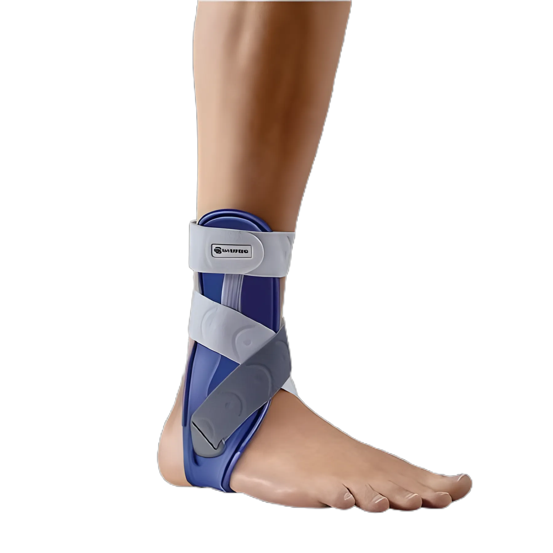 Bauerfeind MalleoLoc Ankle Brace Size 2 - Right Foot Stabilization with Hook and Loop Closure