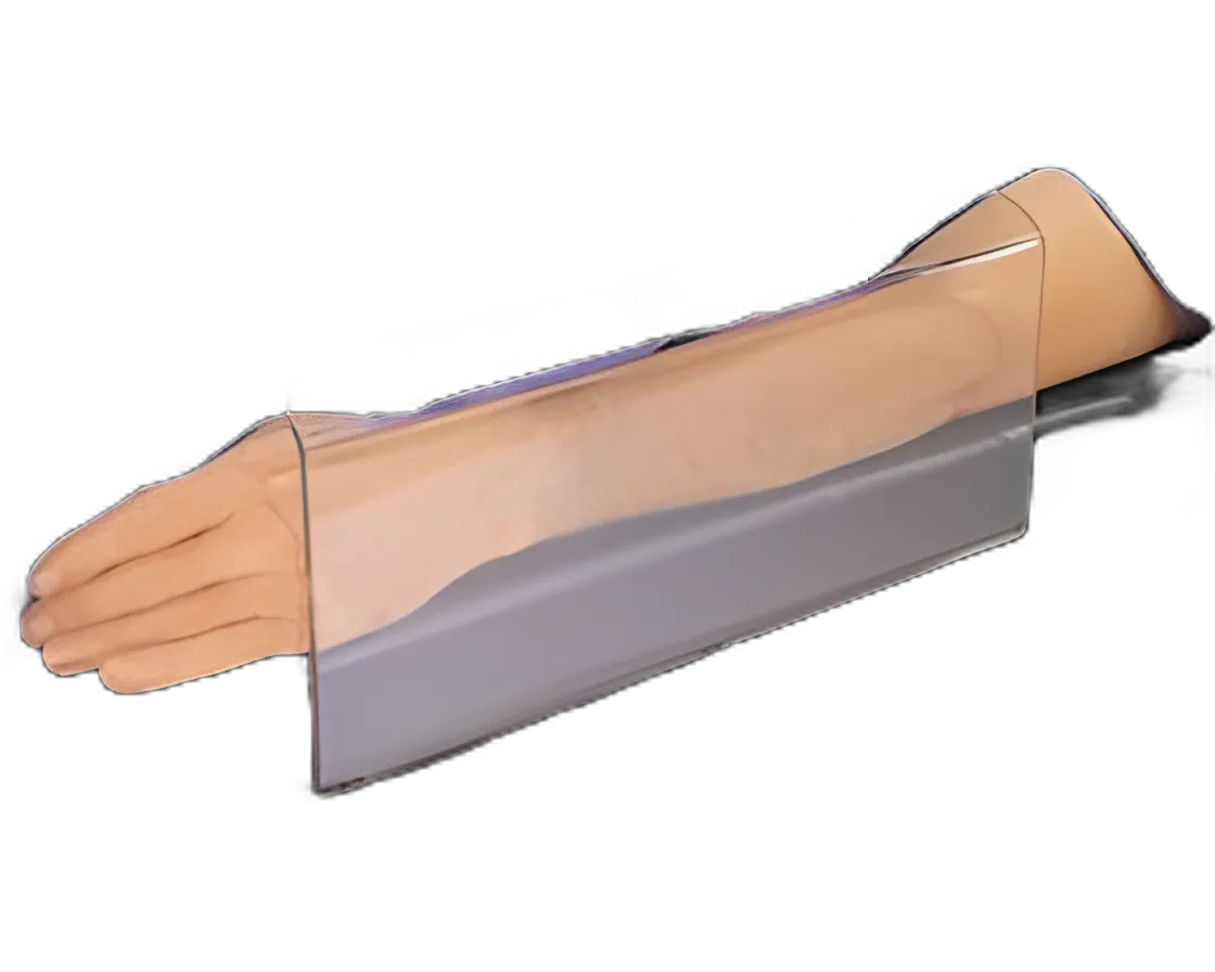 Medical Arm Shield for Table Support - 7 X 15-3/4 Inch