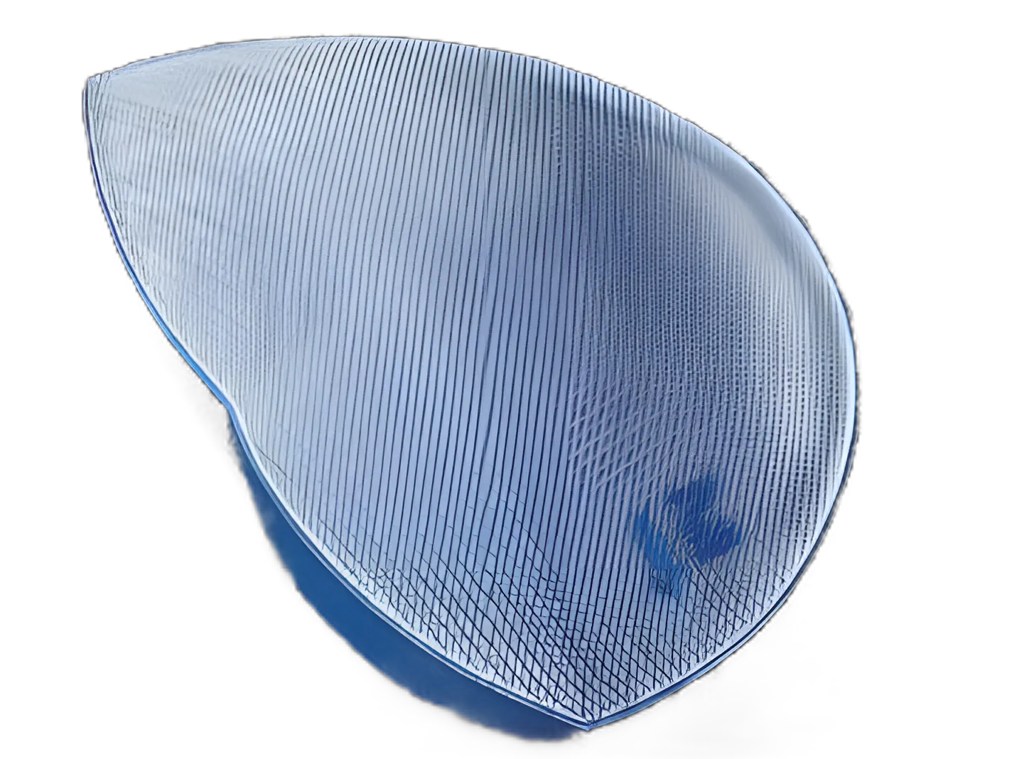 Laparoscopic Inguinal Hernia Repair Mesh 3DMAX™ Nonabsorbable Polypropylene Monofilament 5 X 7 Inch Large Style White Sterile - 0115322