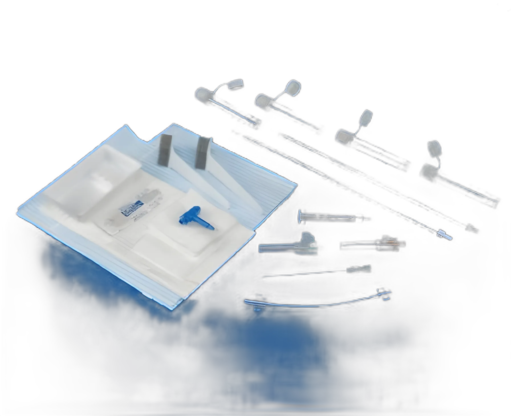 Curity™ Lumbar Puncture Tray by Cardinal - Spill-Free Valve Design