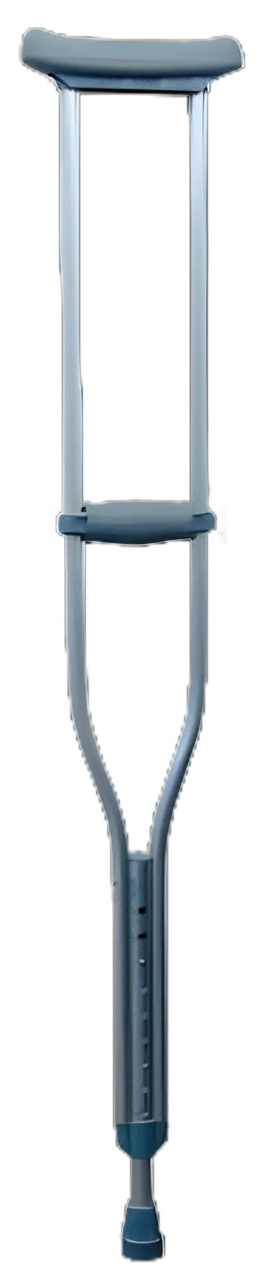 Underarm Crutches EZ Adjust Aluminum Frame Adult 300 lbs. Weight Capacity Clip Adjustment