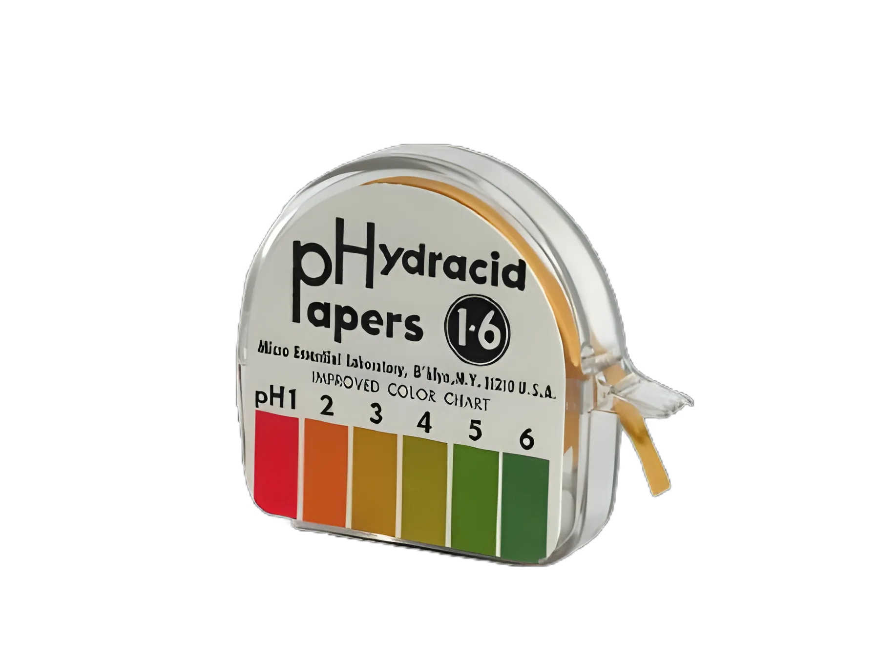 pH Paper in Dispenser Hydrion™ 1.0 to 6.0