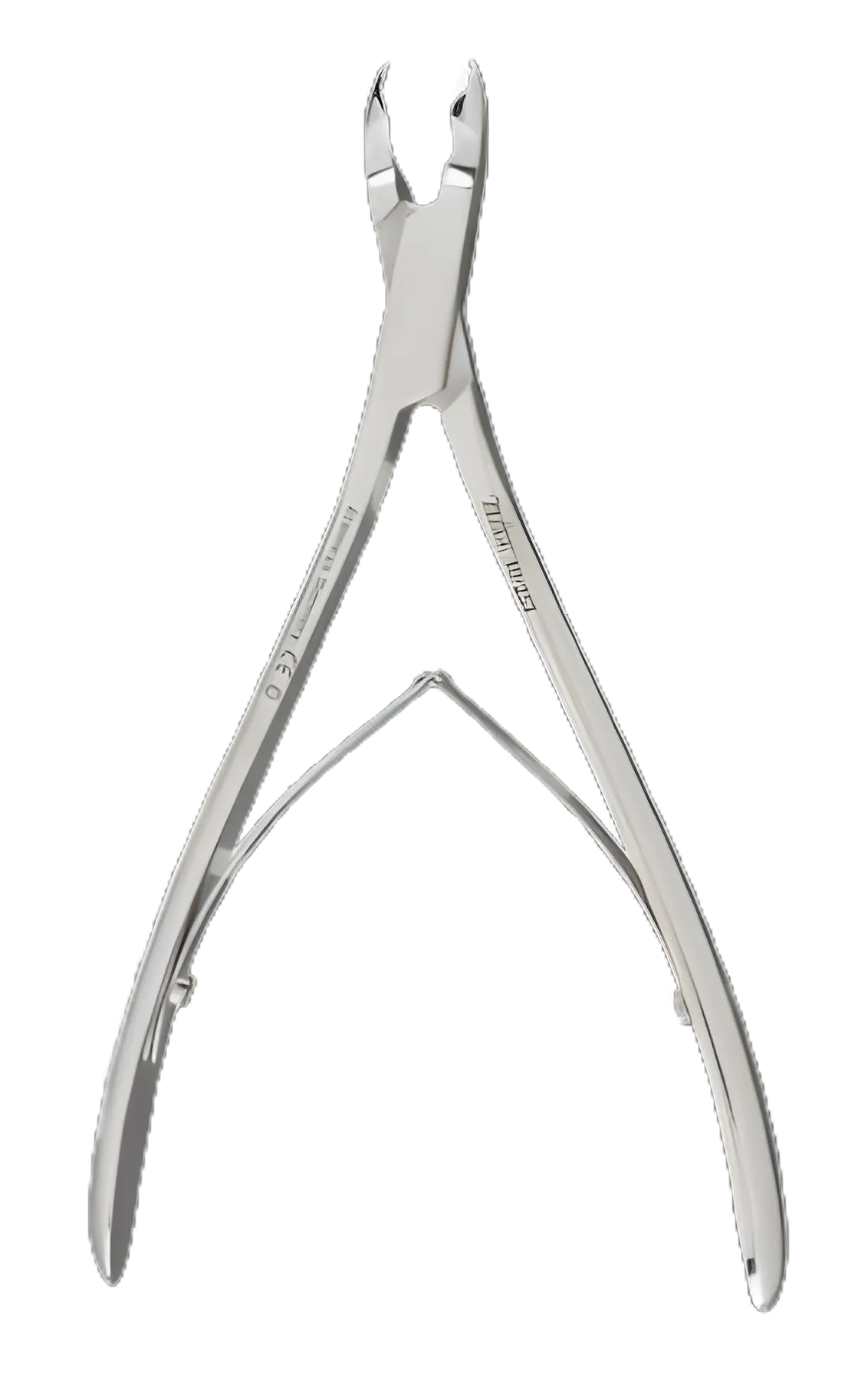 Tissue / Cuticle Nipper Convex Jaw 5 Inch Length Stainless Steel - 40-252