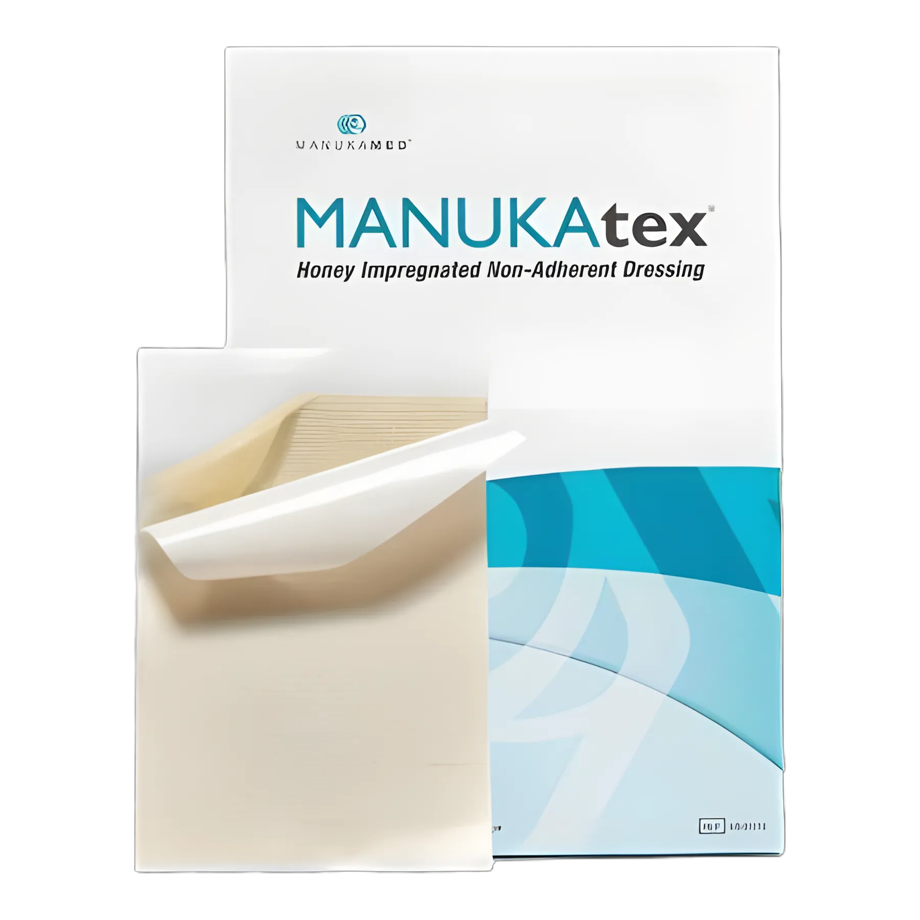 MANUKAtex® Honey Impregnated Wound Dressing 4x5 Inch Sterile - High Potency Manuka Honey