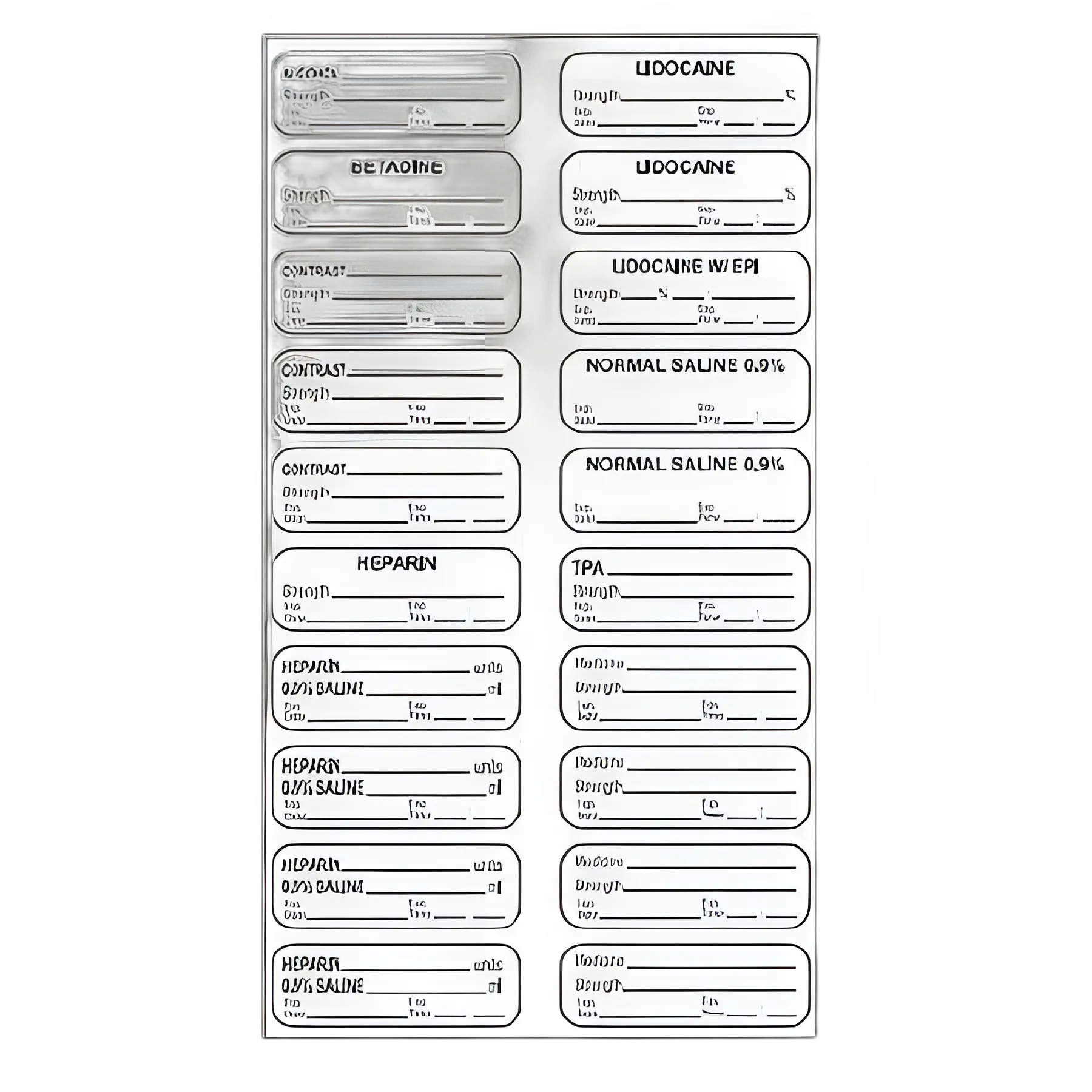 Label Kit PDC