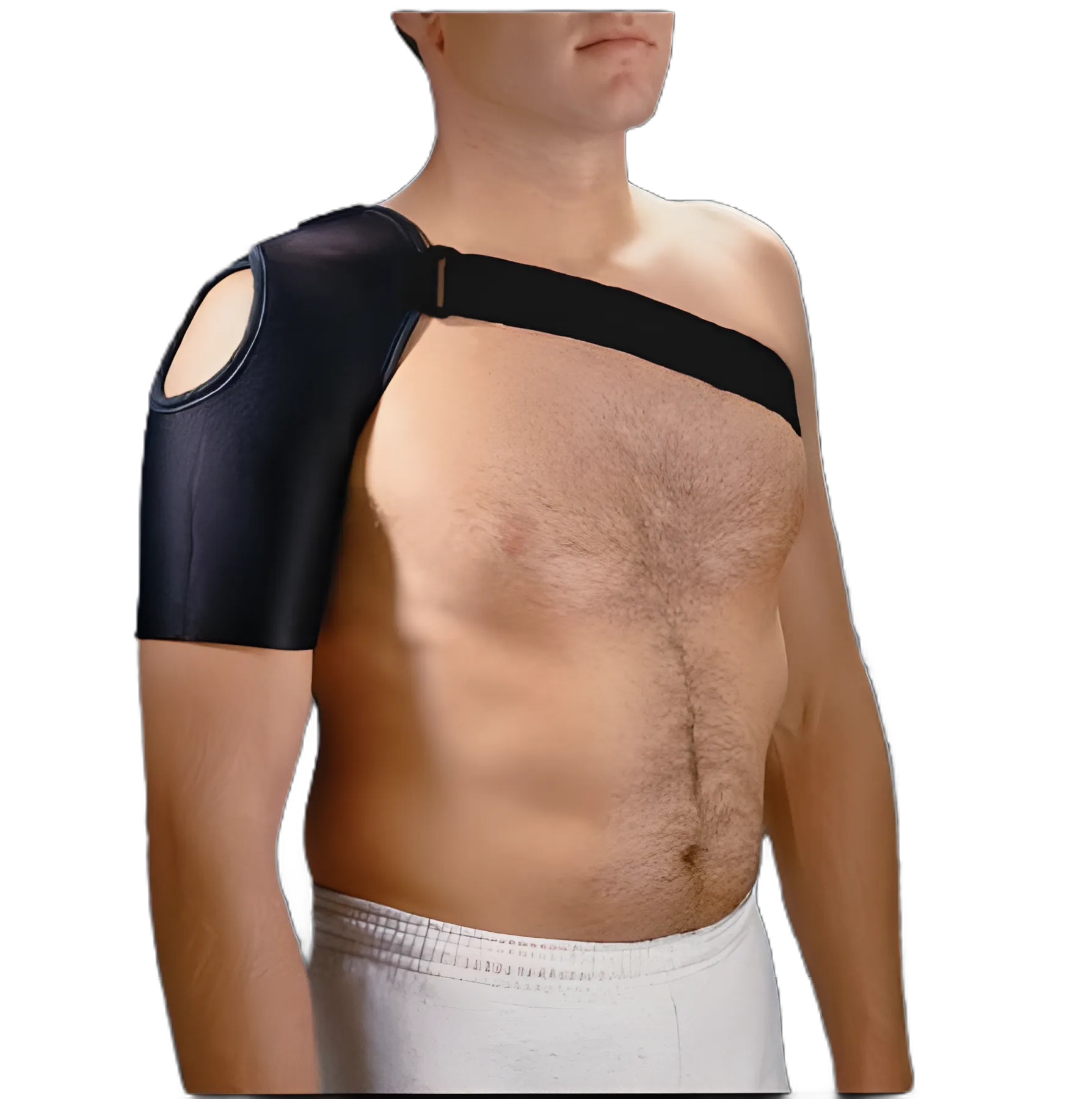 Shoulder Orthosis Rolyan® Medium Lycra / Spandex Left Shoulder